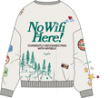 No Wifi Here Classic Crewneck