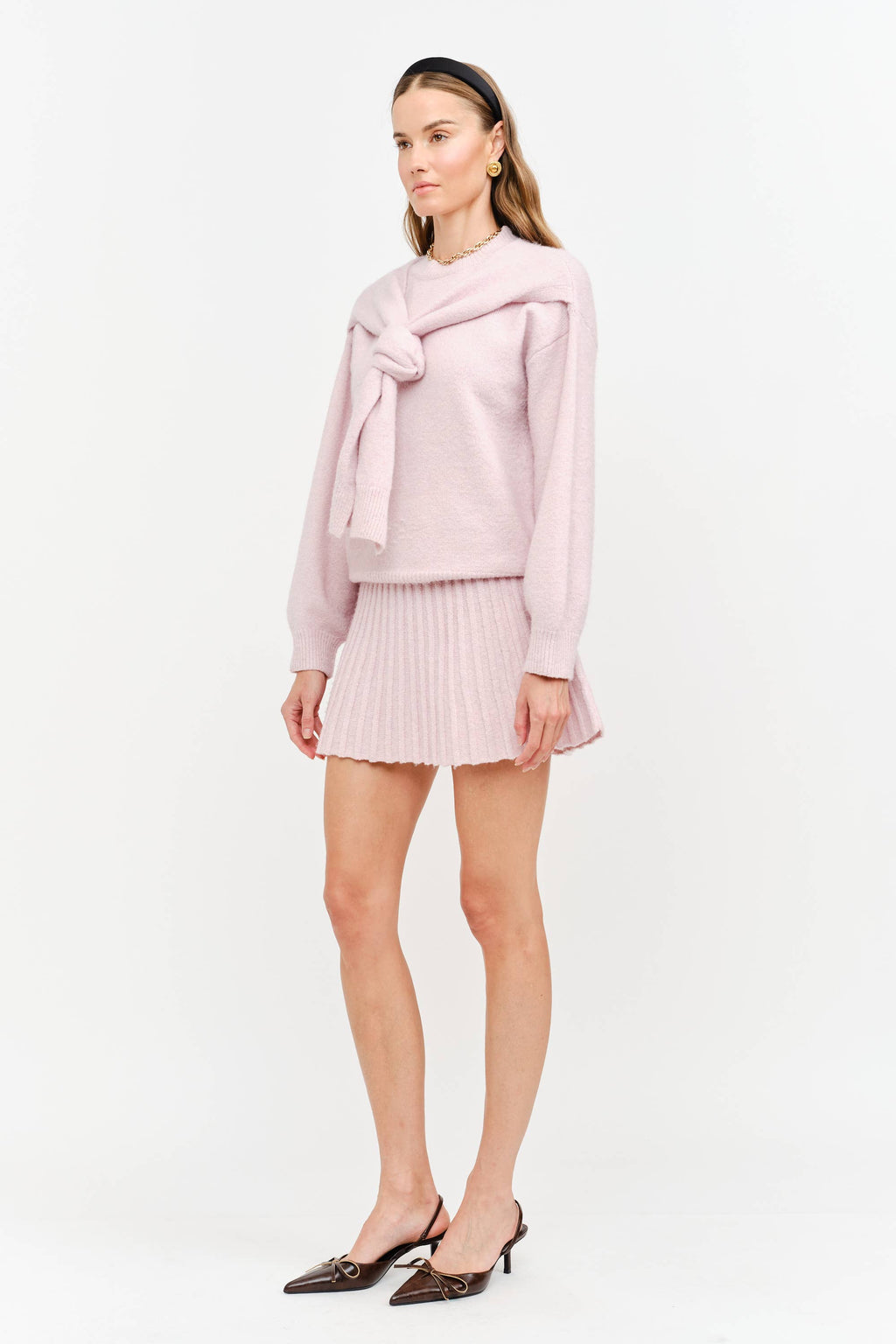 BEAU DUSTY ROSE SWEATER