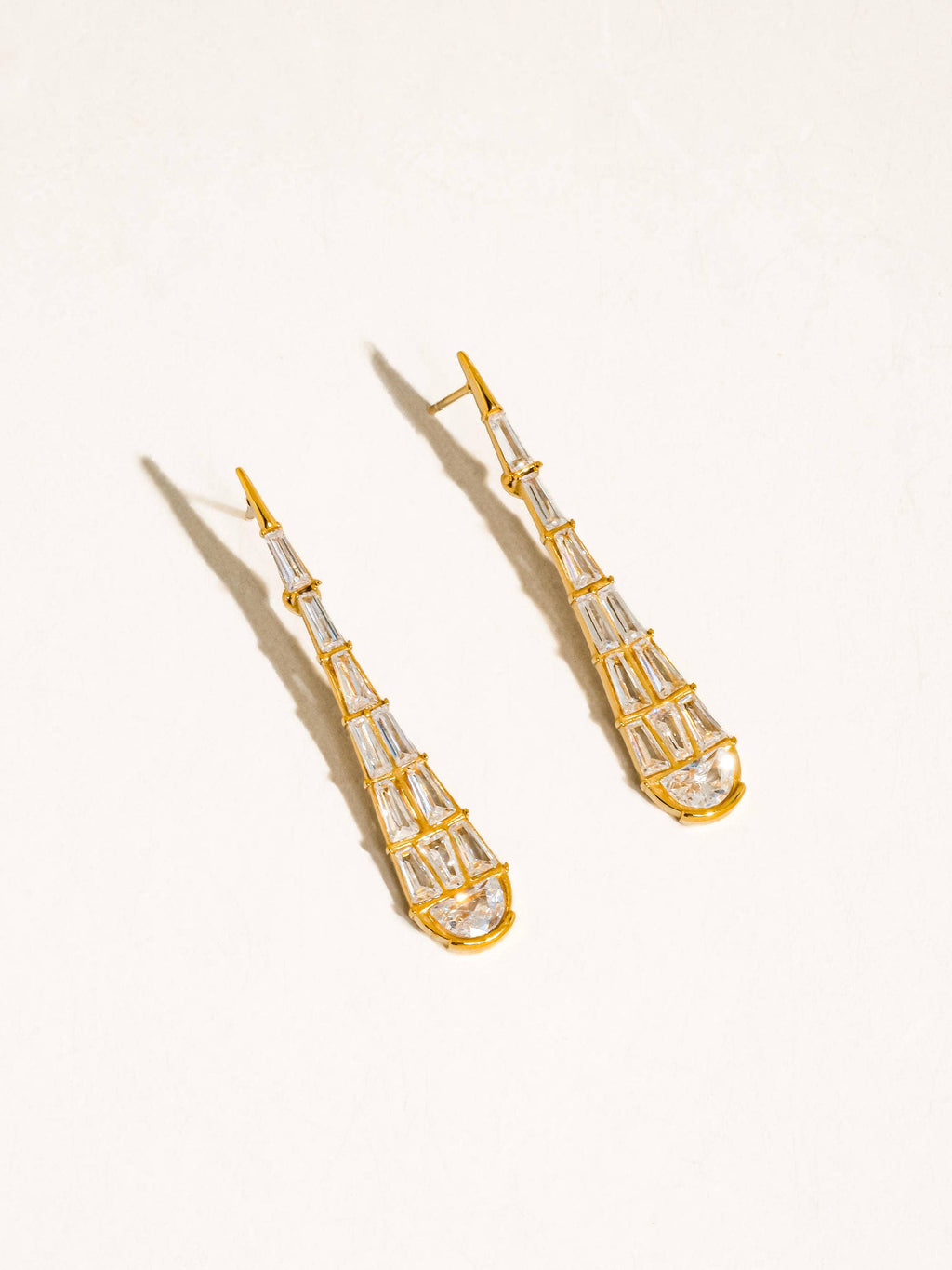 RONZE SERPENT EARRINGS