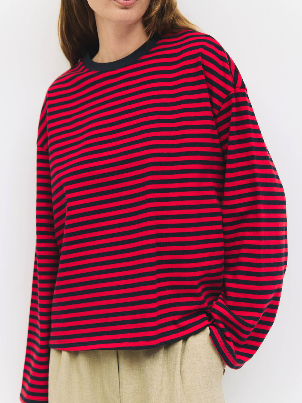 The Callahan Top | Striped Long Sleeve T-Shirt