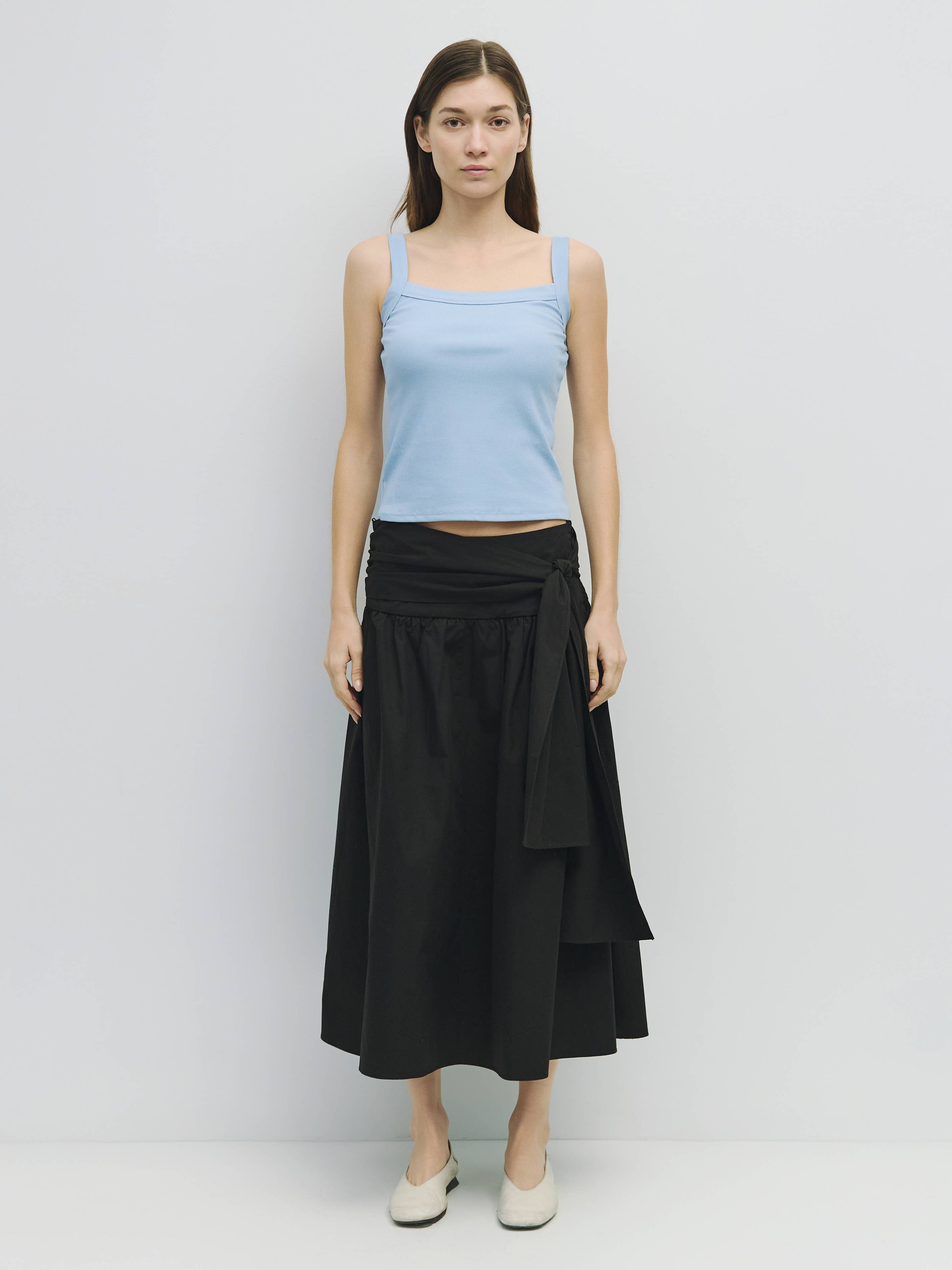 The Ruth Skirt | Tie-Waist Midi Dress