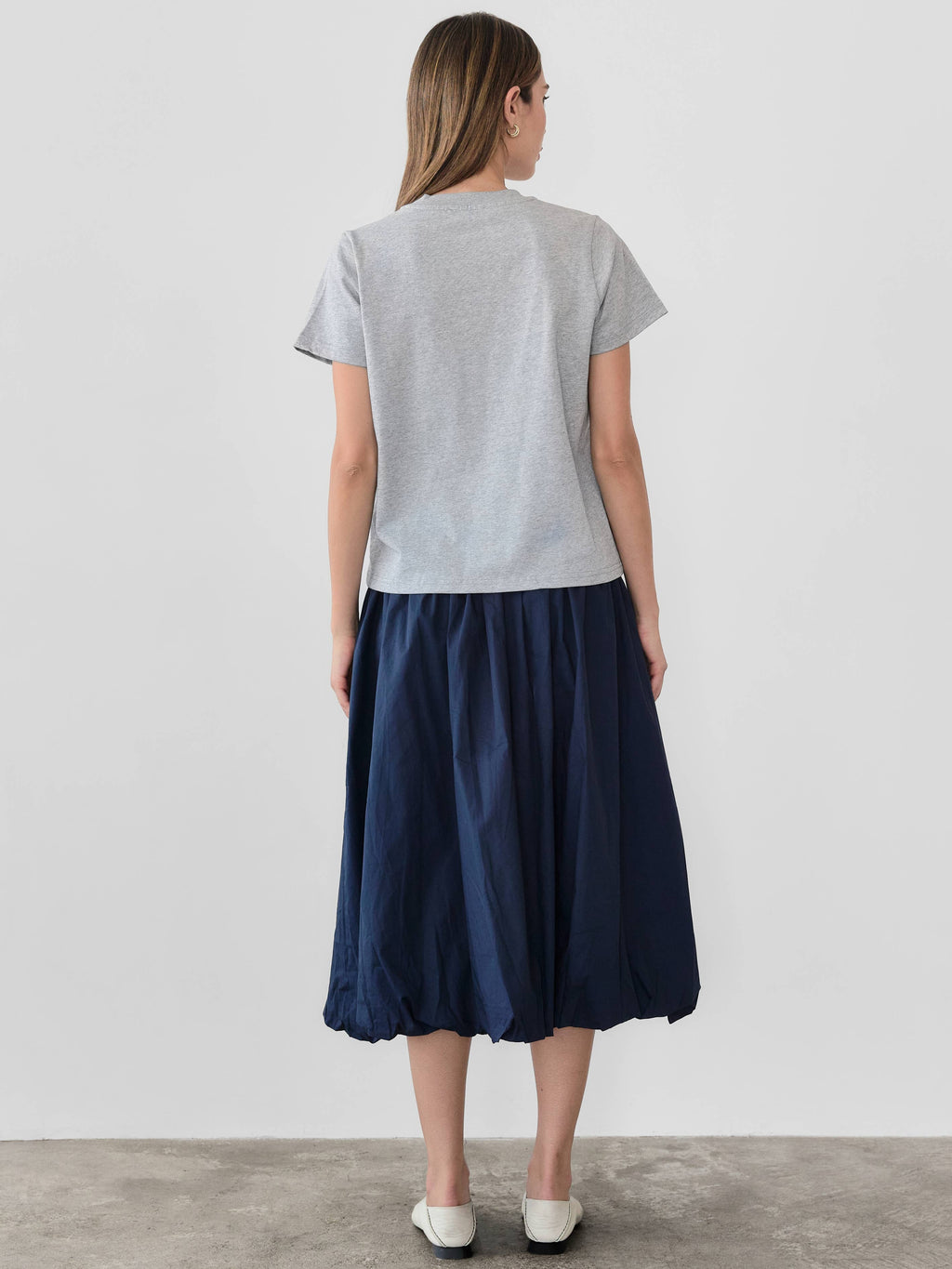 The Lanie Long Top | Casual Comfort Staple Tee