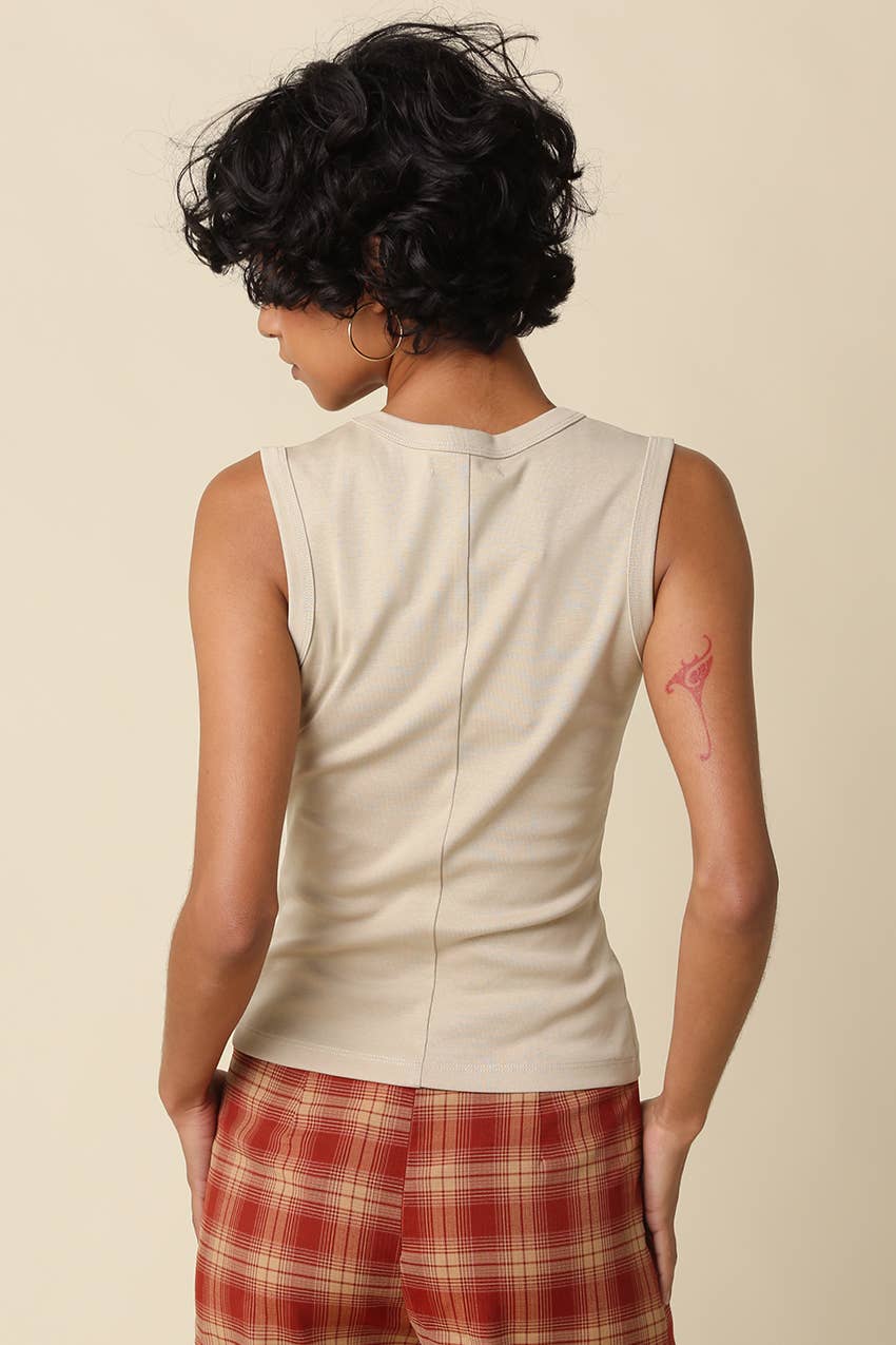 KENNY V - NECK FITTED TANK