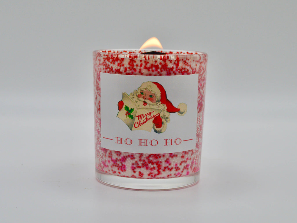 Santa Christmas Candle