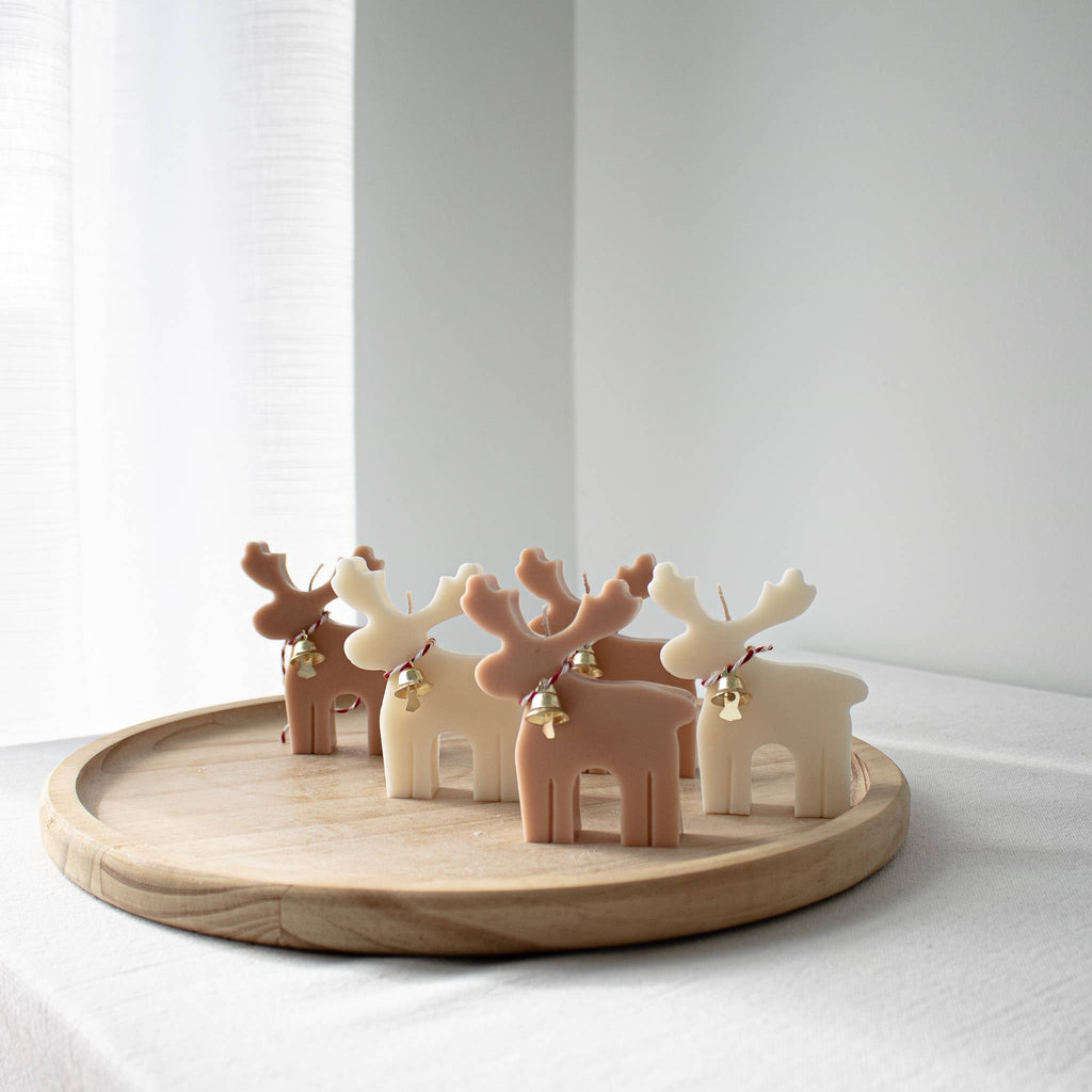 Moose shaped candle | Christmas Soy Candles | Wholesale