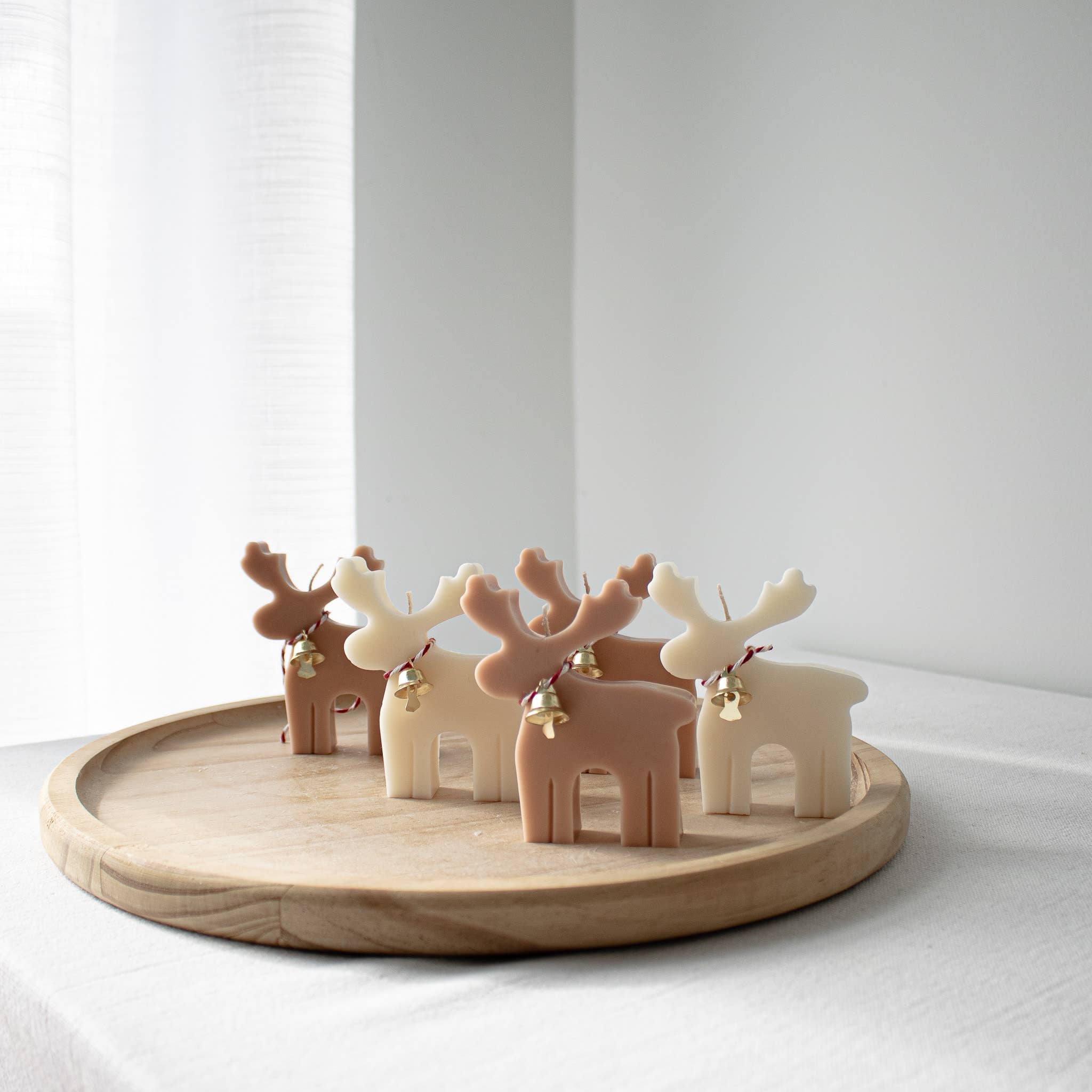 Moose shaped candle | Christmas Soy Candles | Wholesale