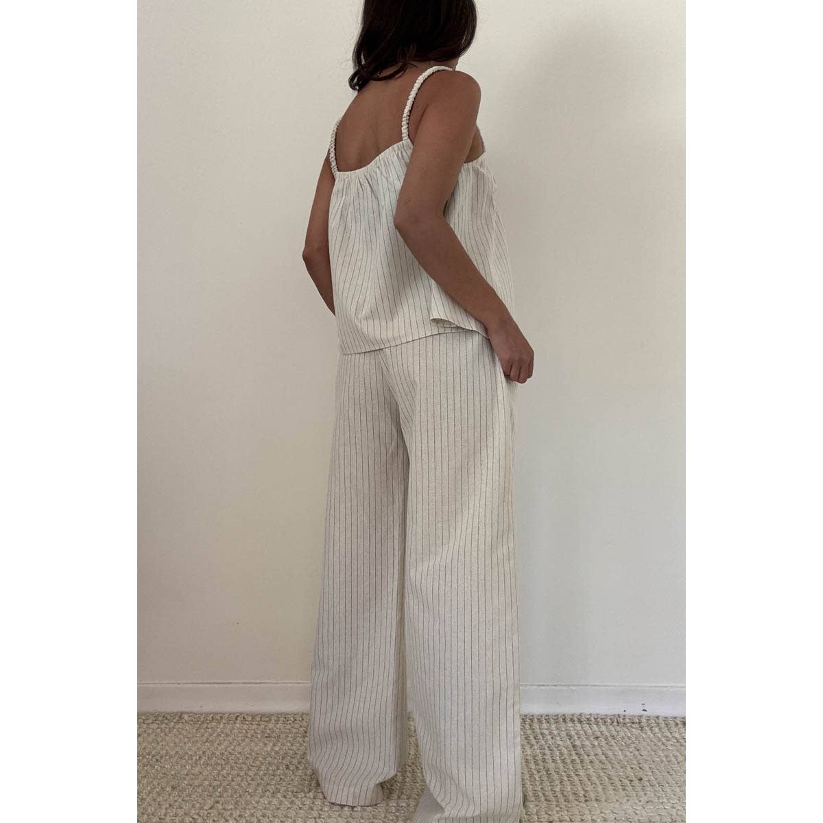 Linen Stripe Pants