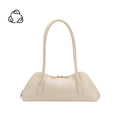 Dakota Ivory Recycled Vegan Shoulder Bag