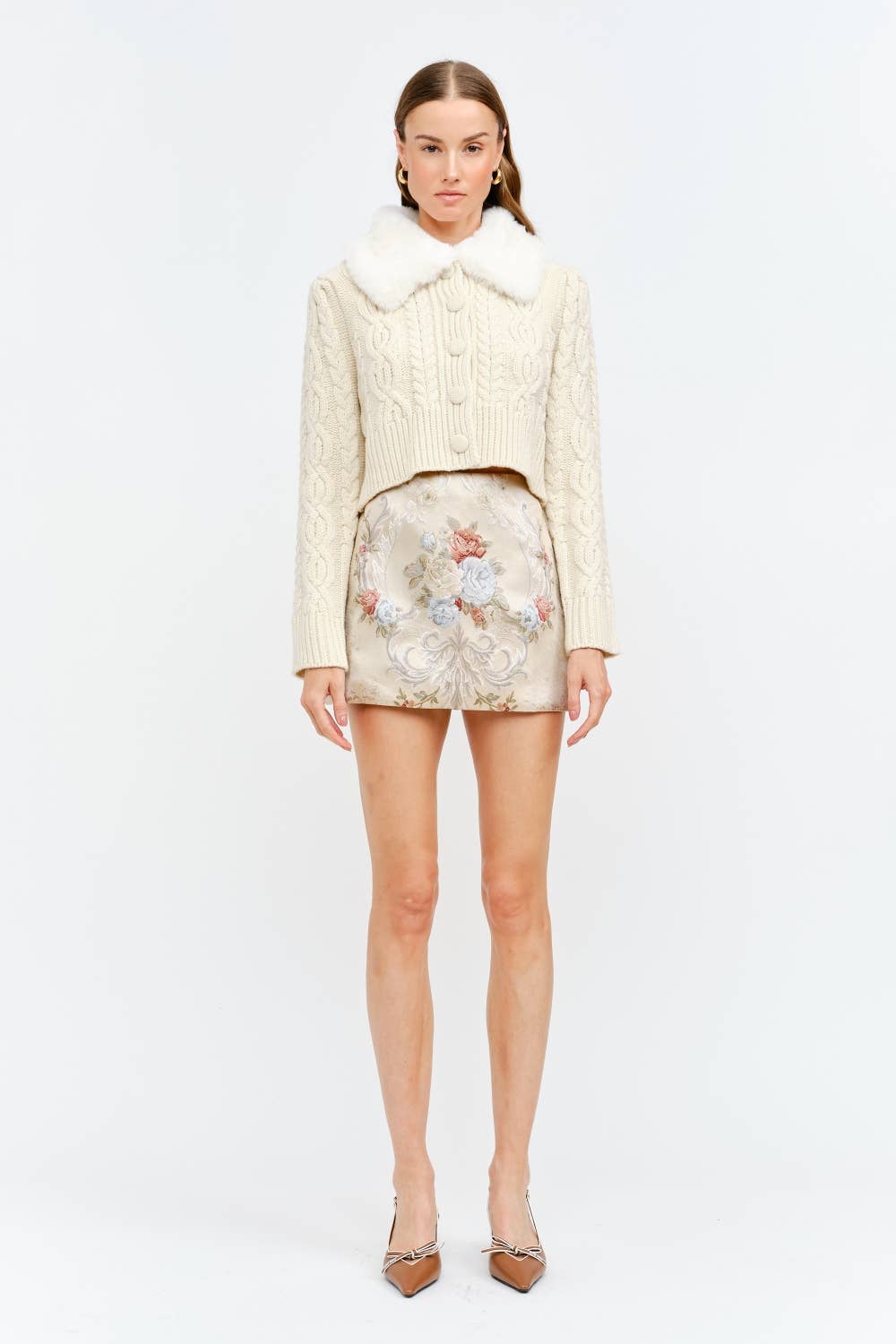 Angie Ivory Cardigan