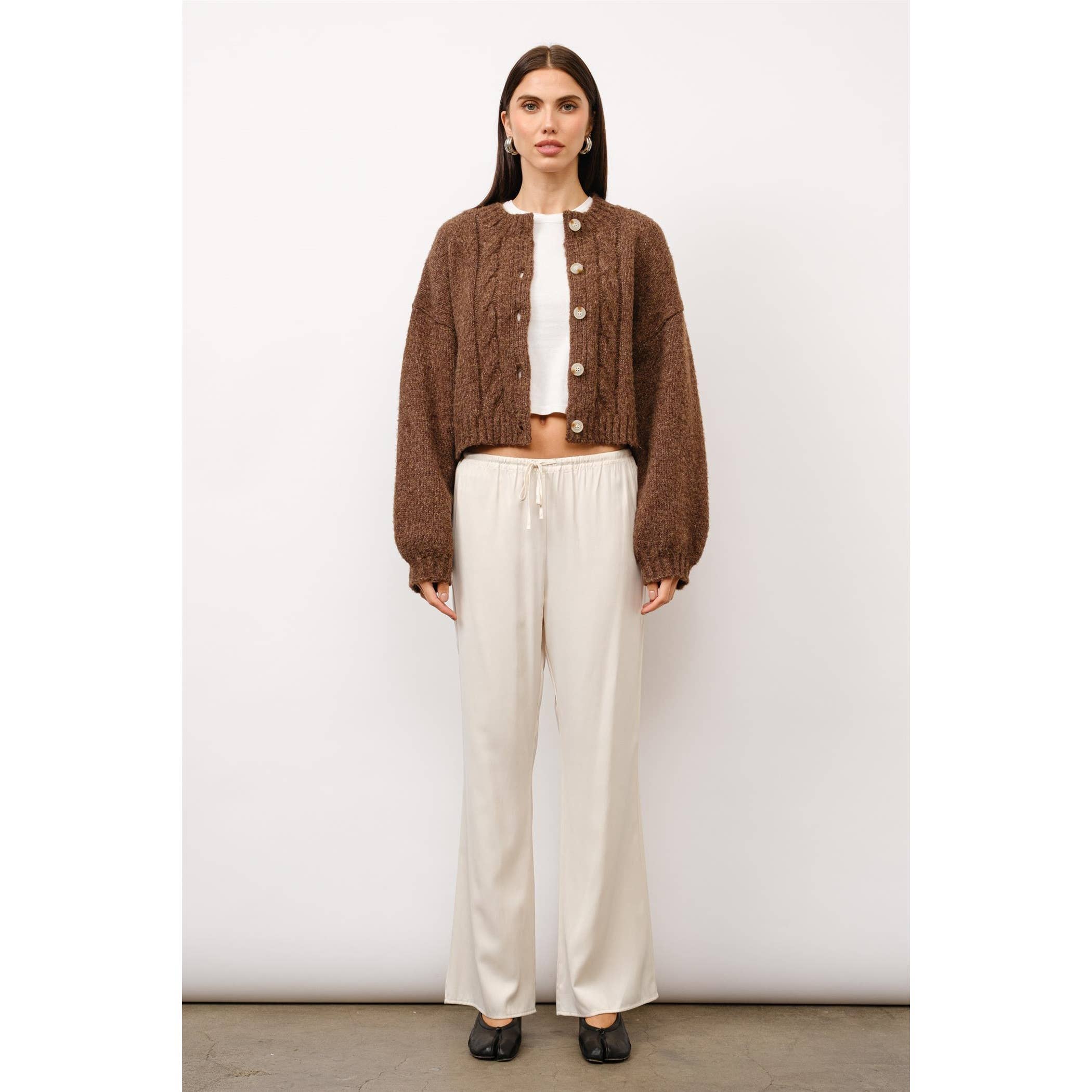 Cordelia Satin Drawstring Lounge Pants