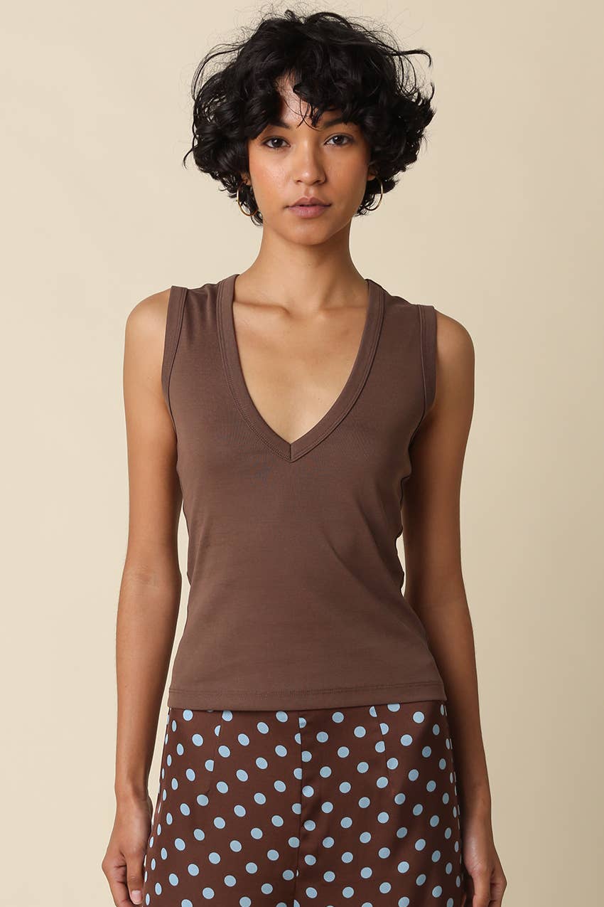 KENNY V - NECK FITTED TANK