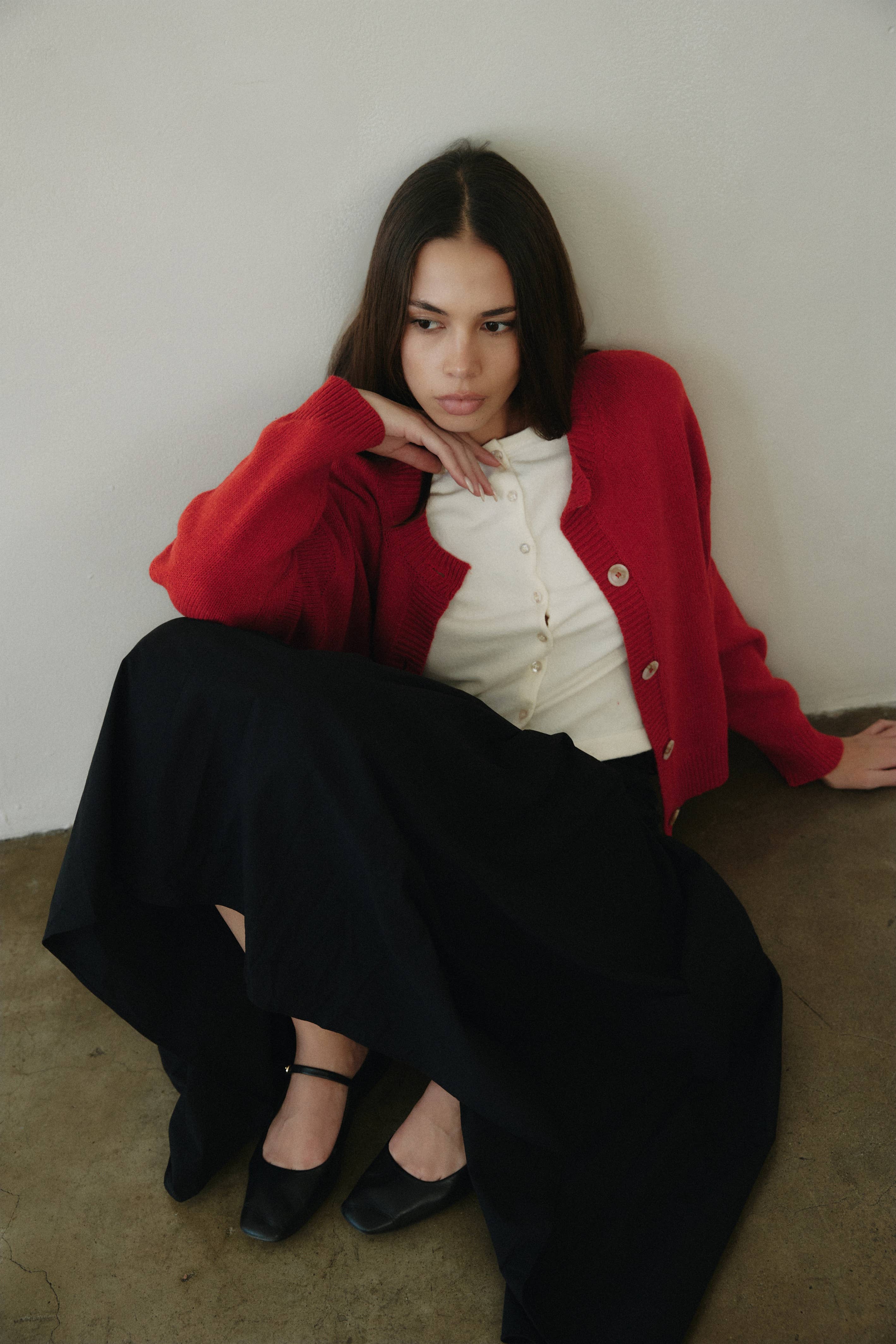 The Lucy Cardigan | Boxy Fit Button-Down Cardigan