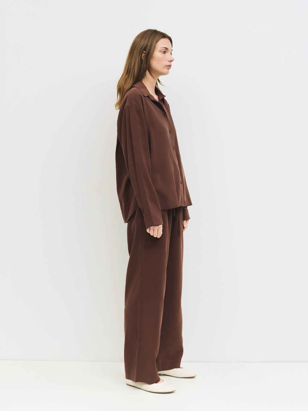 The Ellis Pants | Brushed Straight Leg Pants
