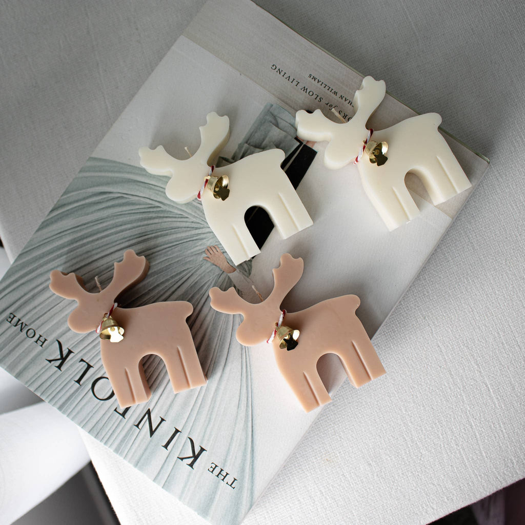Moose shaped candle | Christmas Soy Candles | Wholesale