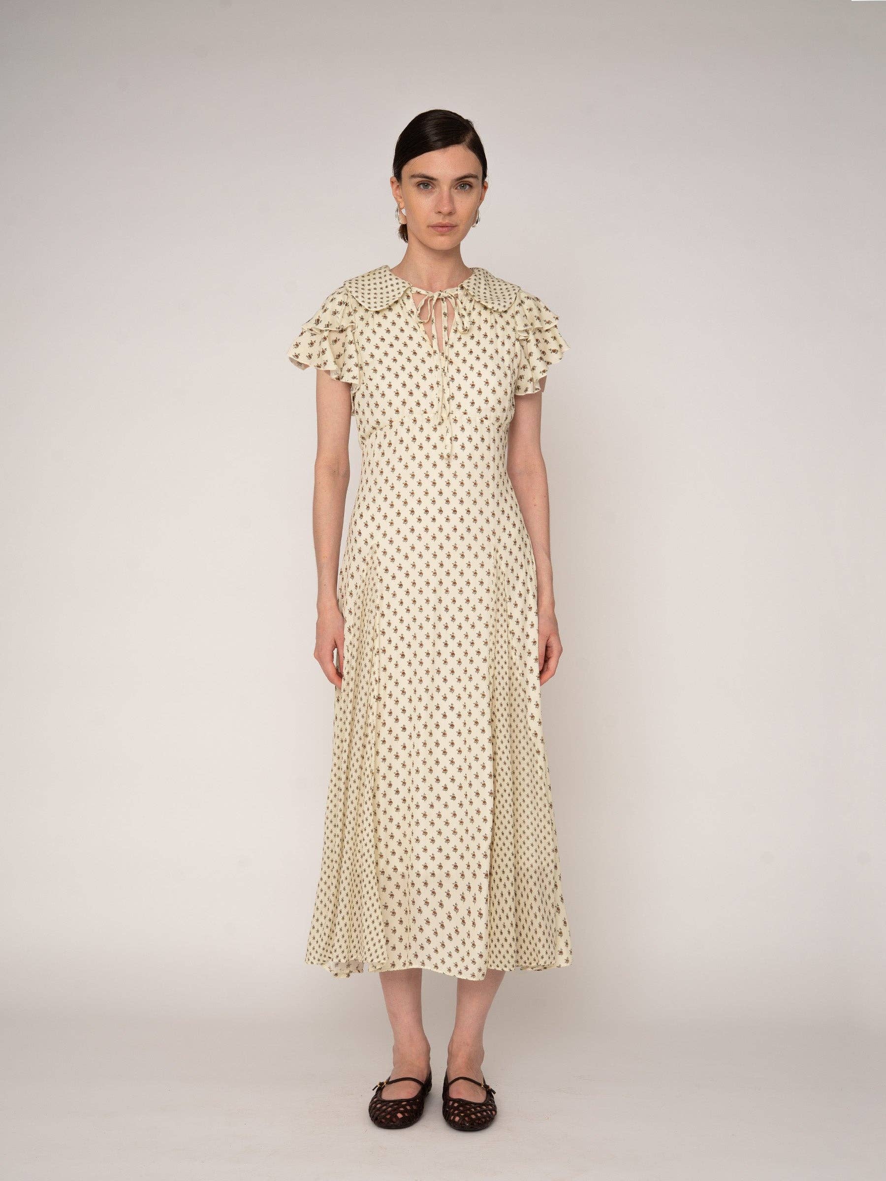 Sucrée Floral Print Long Dress
