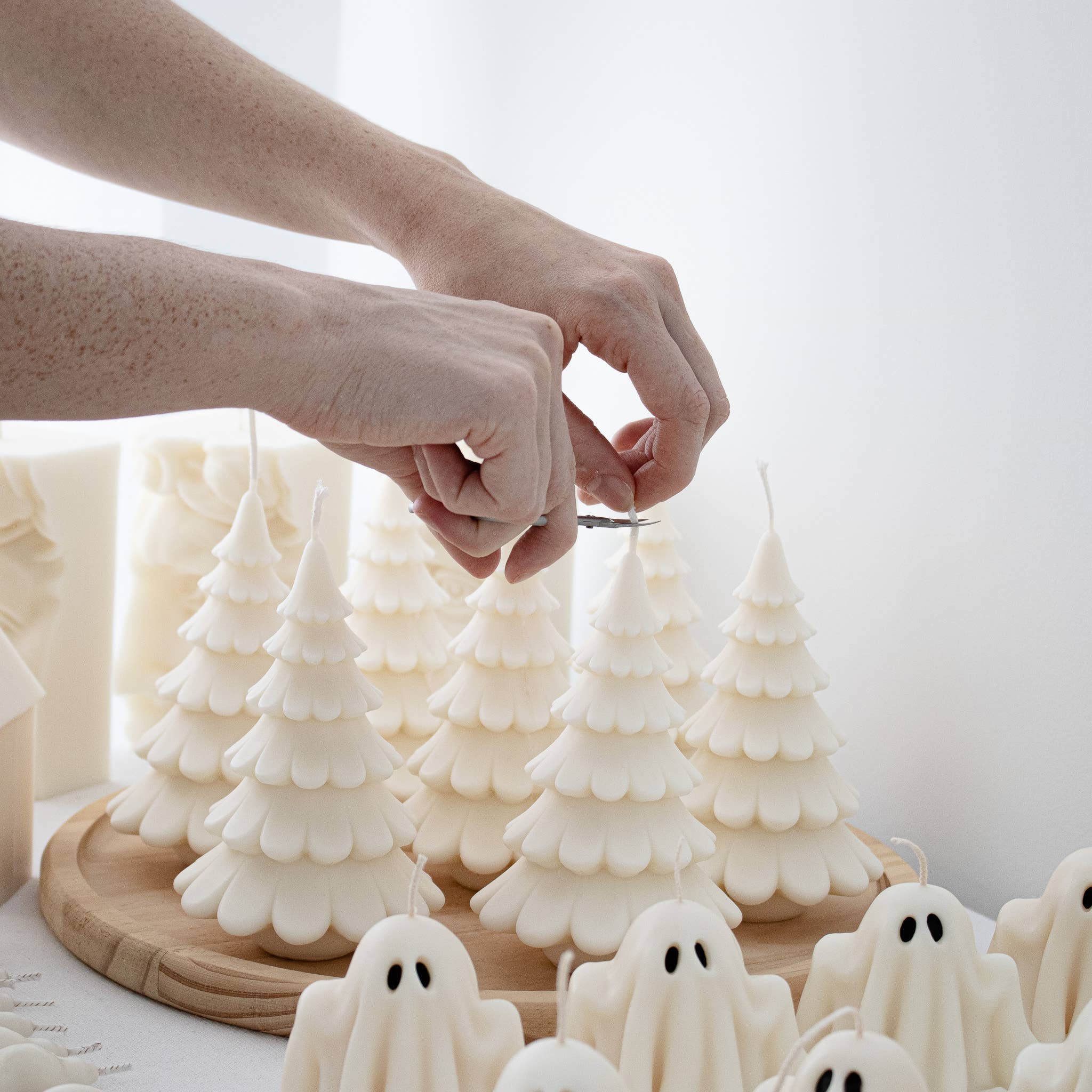 Christmas Tree Candle | Festive Pine Tree Soy Wax Candle