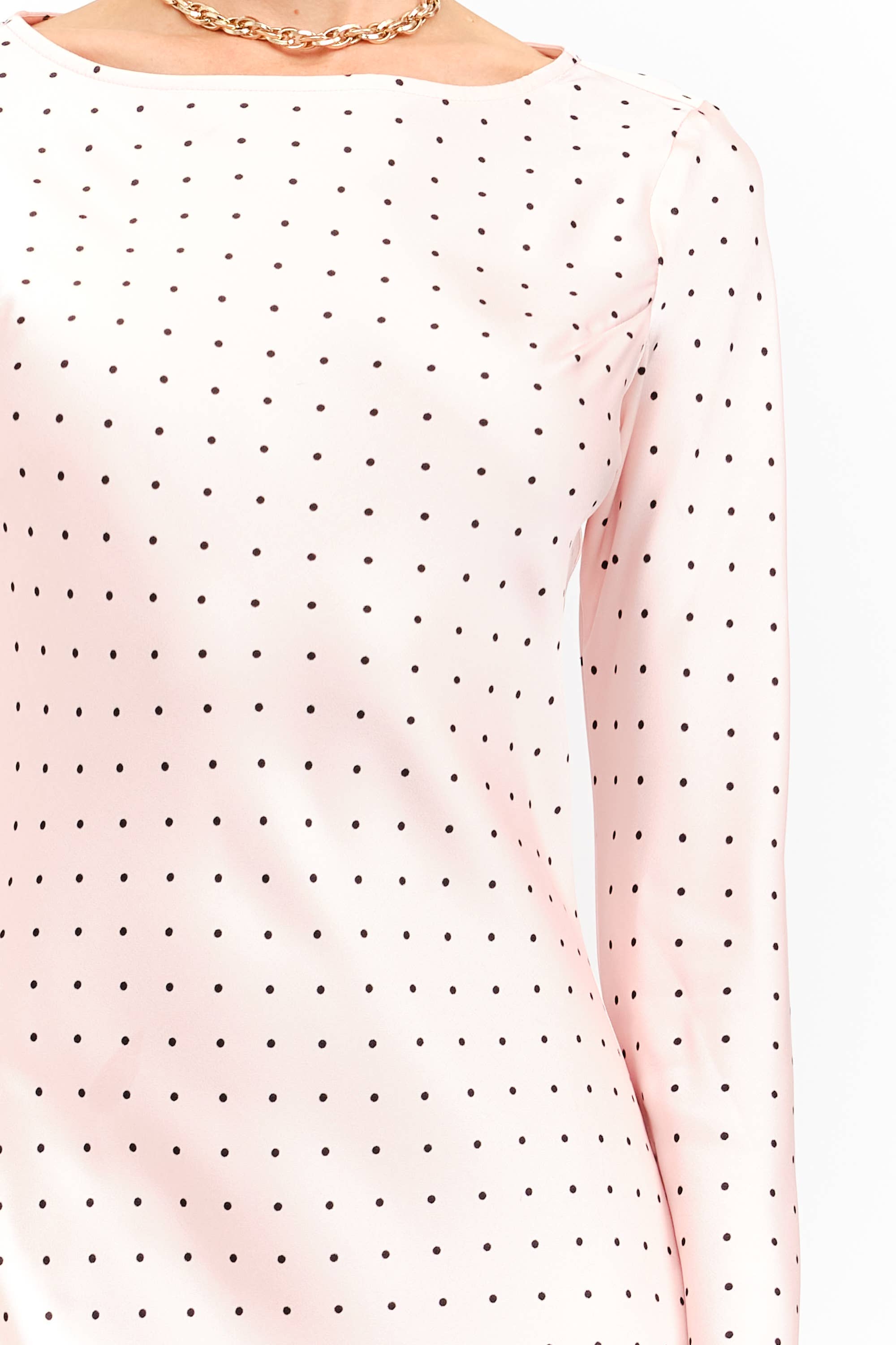 Georgie Pink Dot Dress