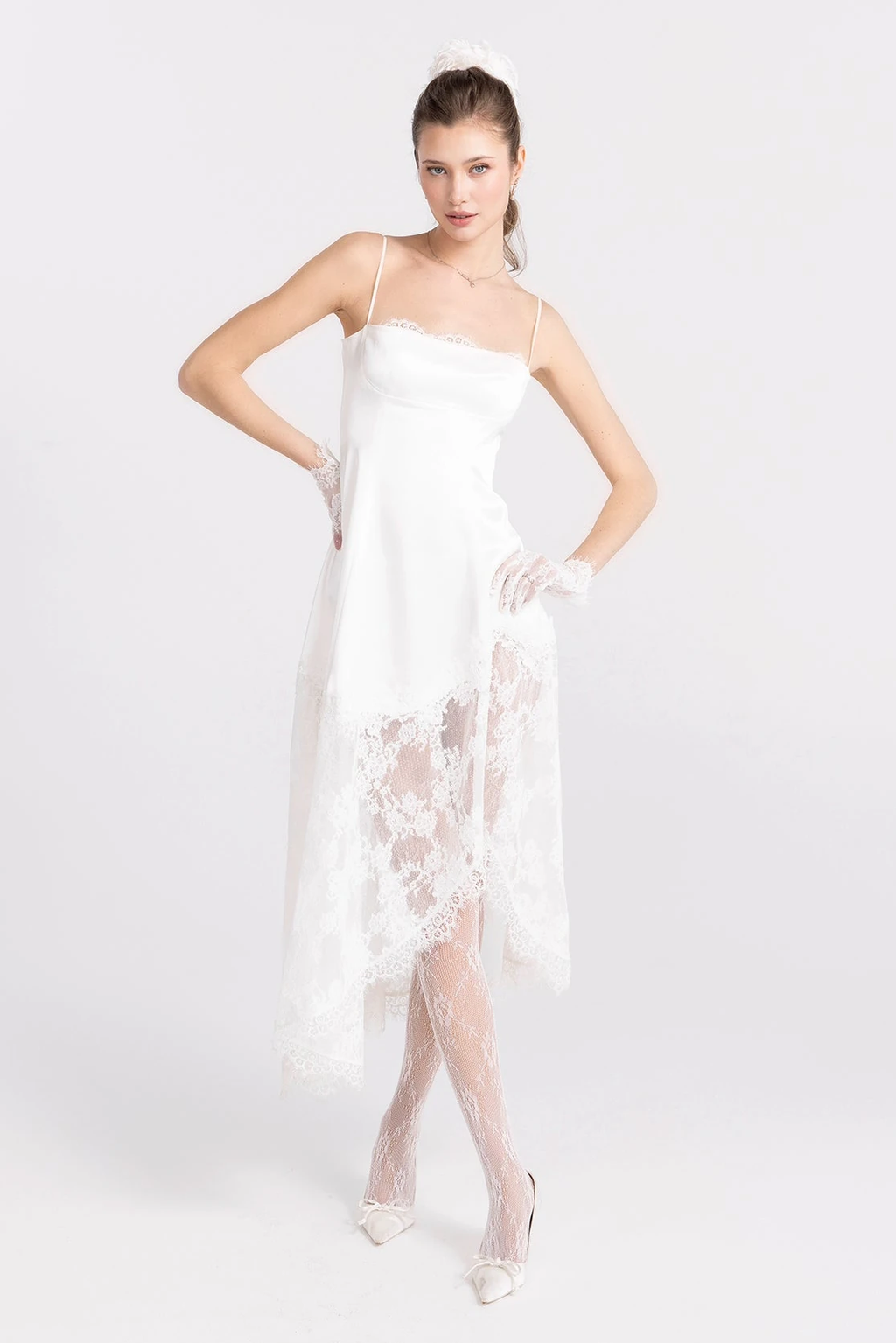 MIRABELLE SATIN MAXI DRESS
