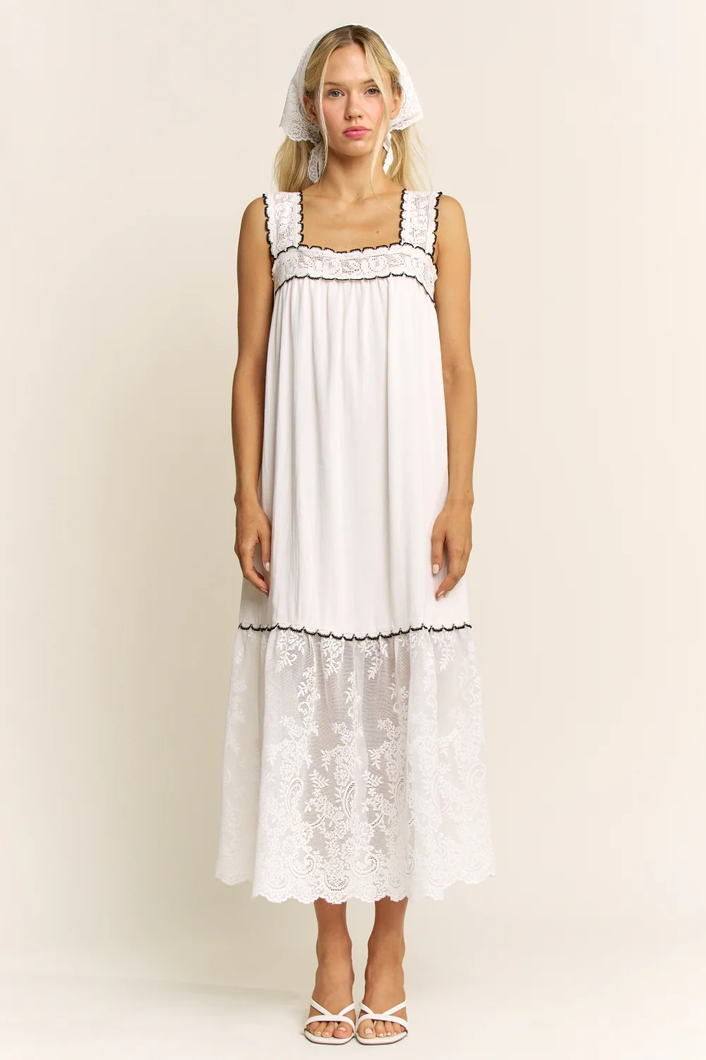 GRACE MAXI DRESS + SCARF