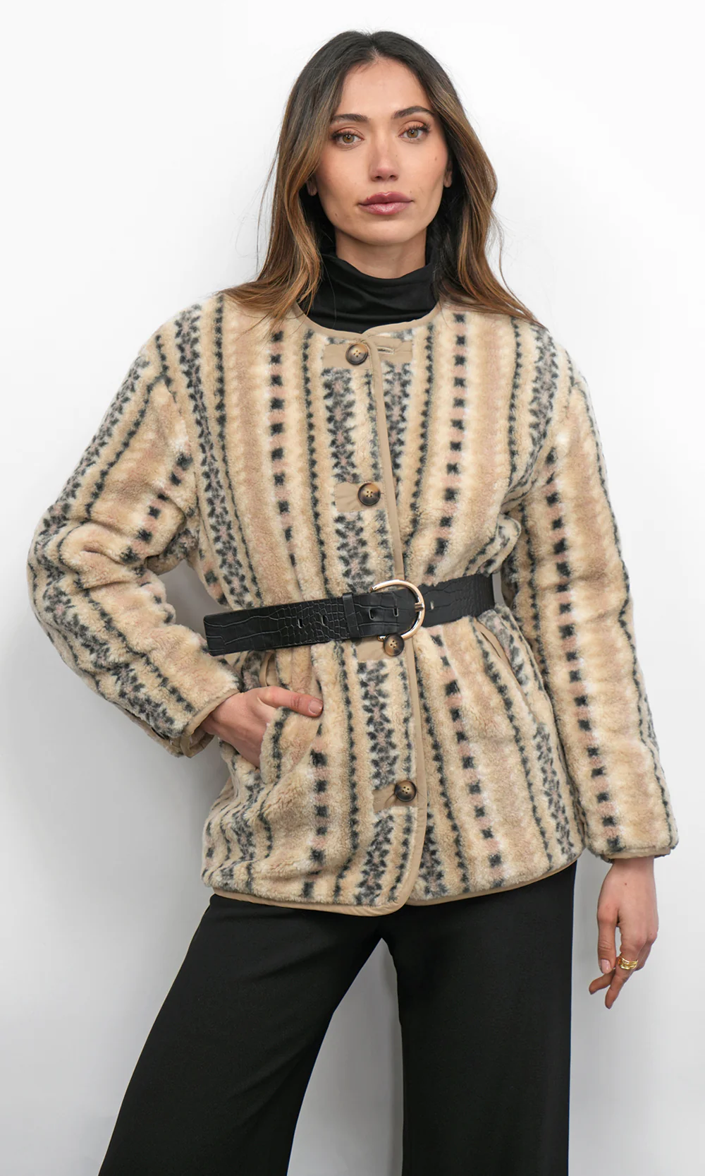 Tony Reversible Shearling Jacket