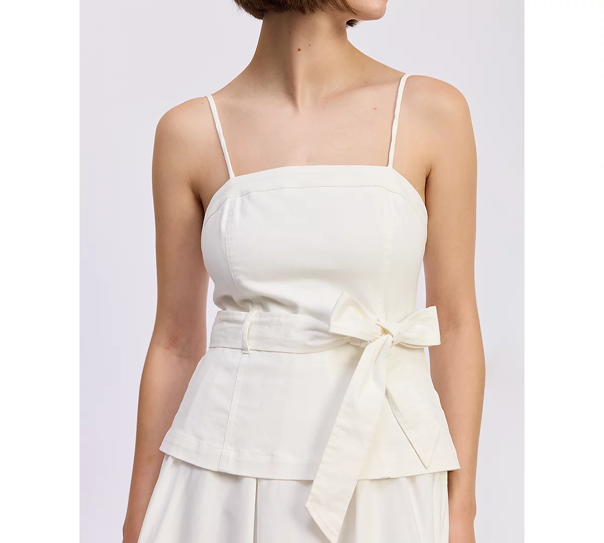SAMANTHA BOW MIDI DRESS