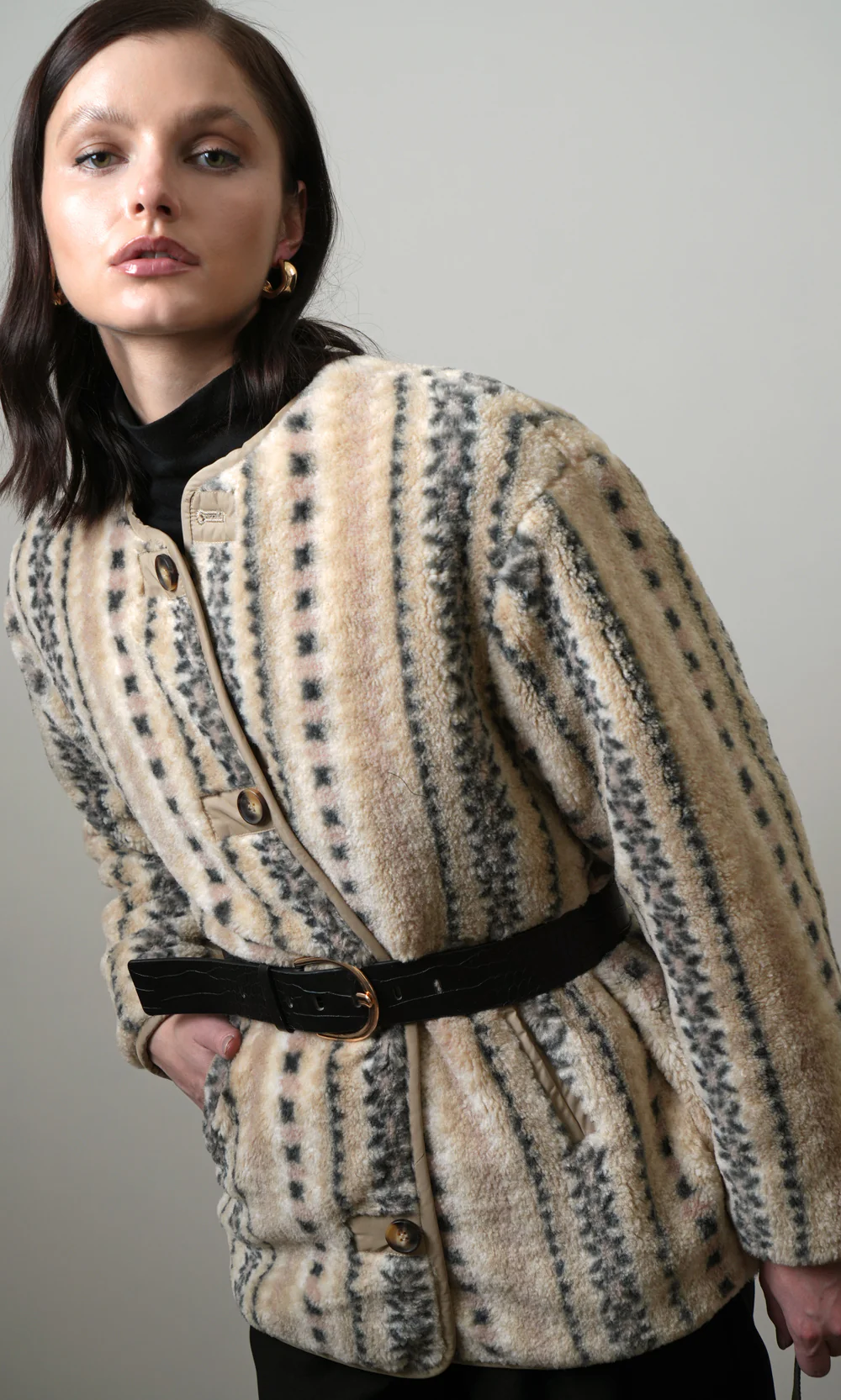 Tony Reversible Shearling Jacket