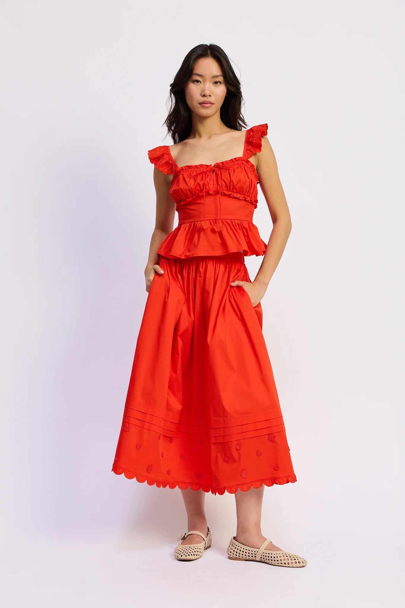EMERSON MIDI SKIRT