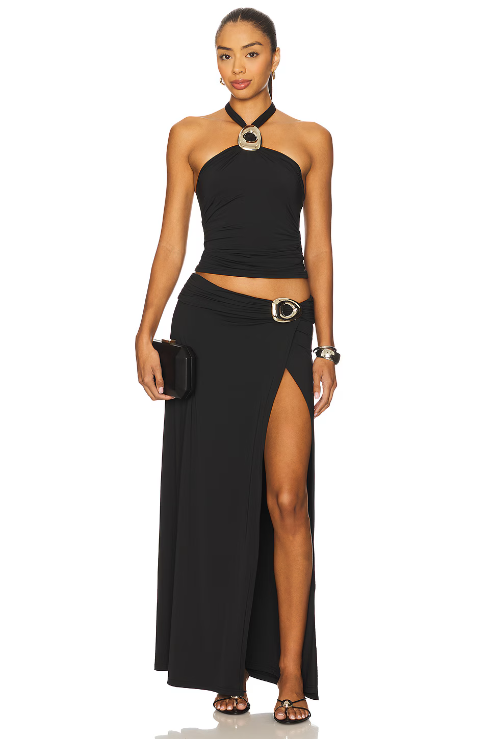 INDIANA KEYHOLE HLATER TOP