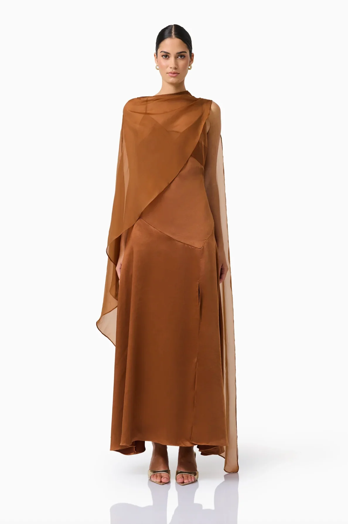 ZIMELLE CAPE GOWN
