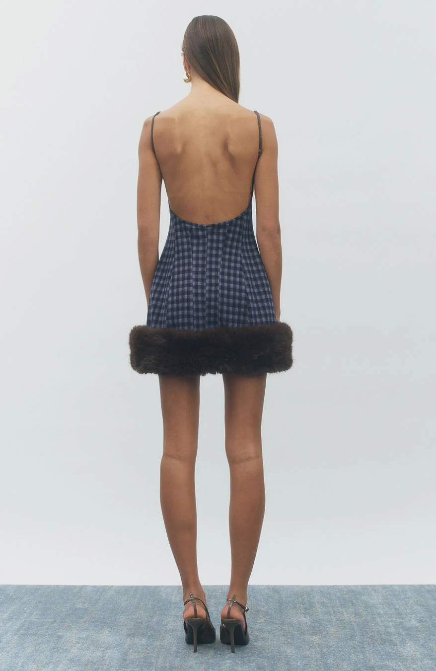 RHEA DRESS GINGHAM
