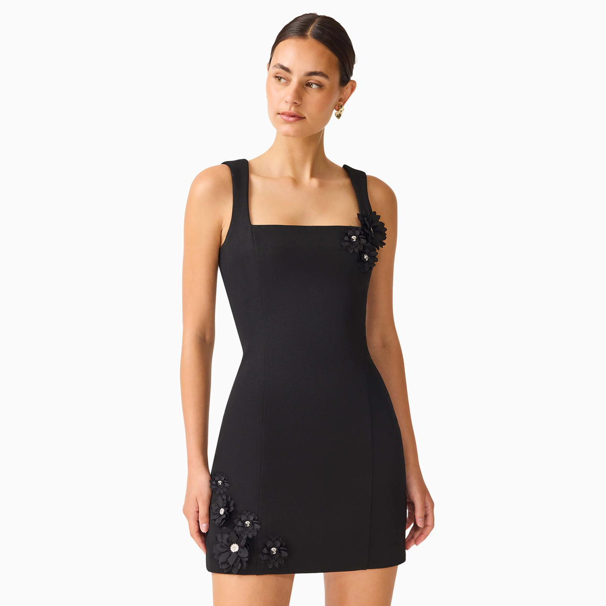 SOLENE SQUARE NICK MINI DRESS