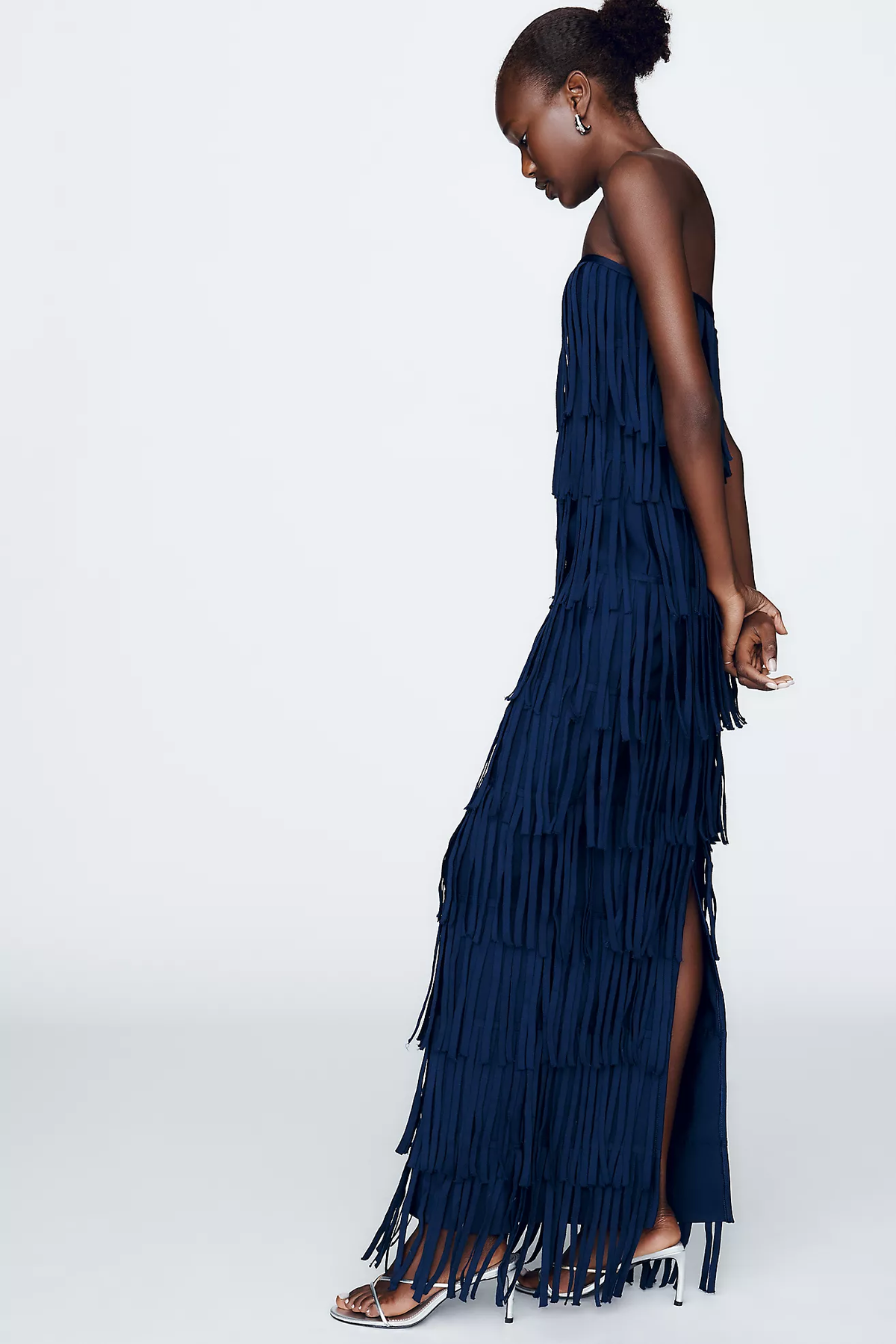 YELENA FRINGED MAXI DRESS