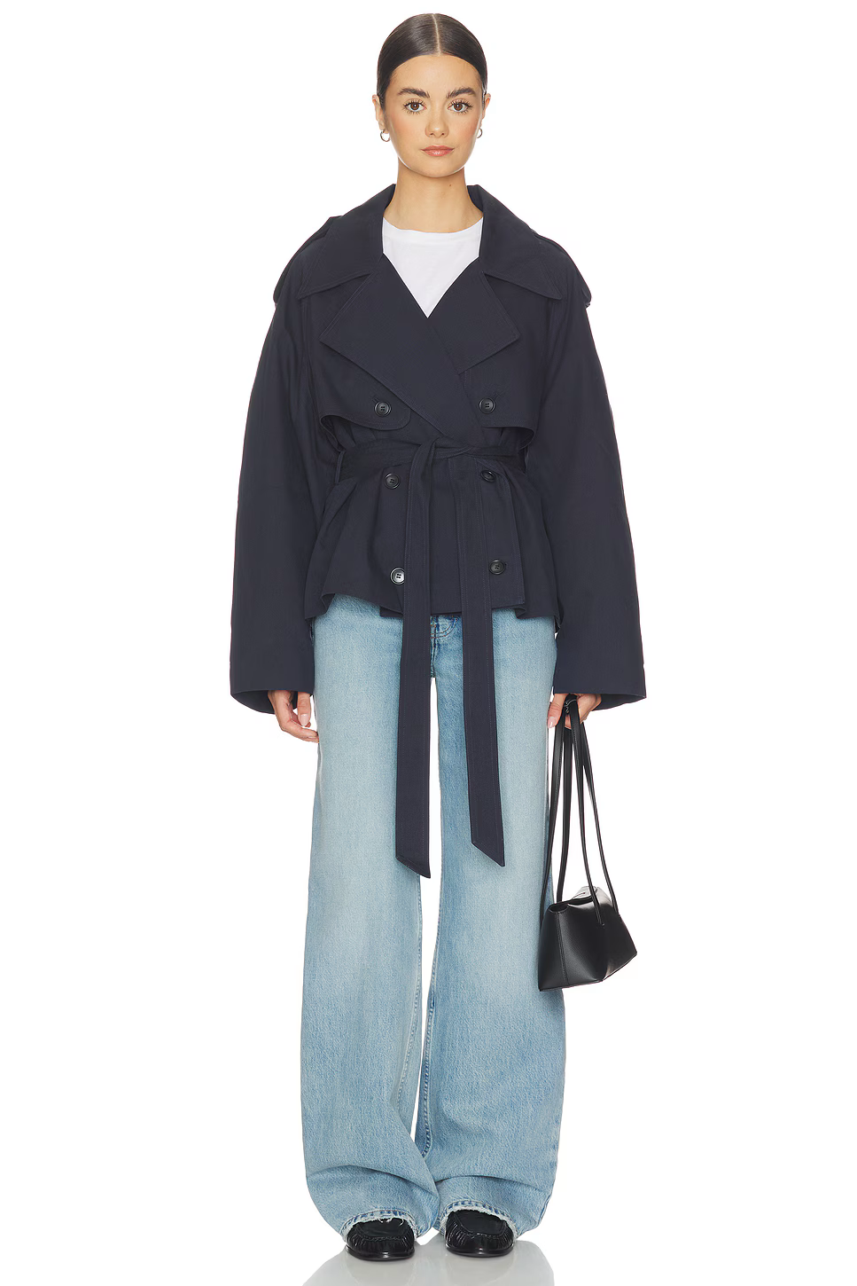 ELEANOR CROPPED TRENCH COAT