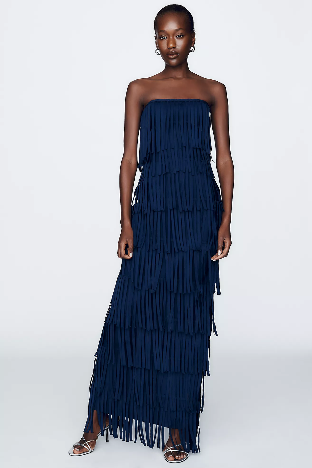 YELENA FRINGED MAXI DRESS