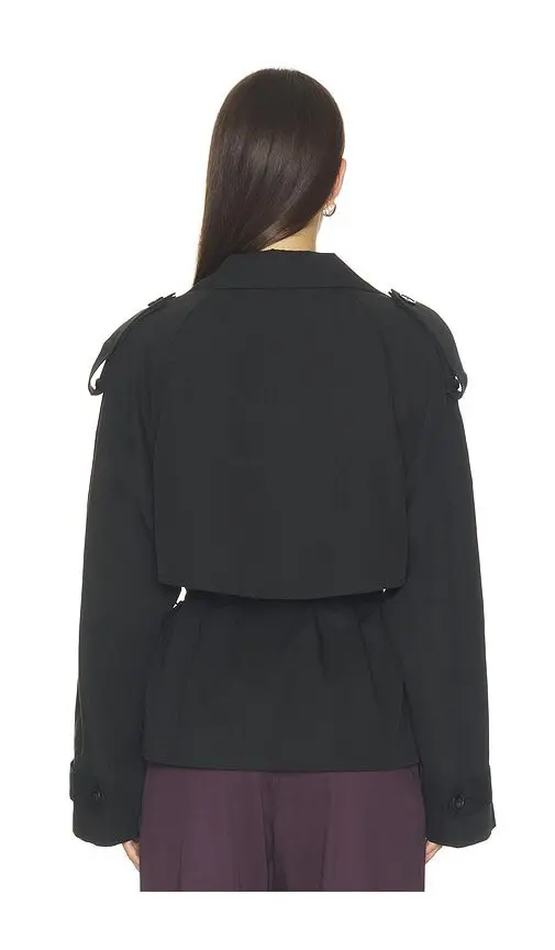 ELEANOR CROPPED TRENCH COAT