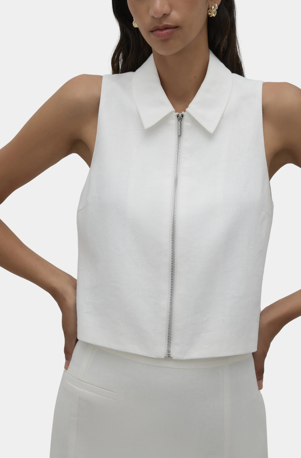 DALIA LINEN VEST