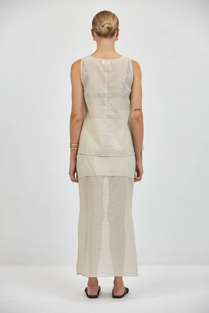 CAMILLE SHEER TOP