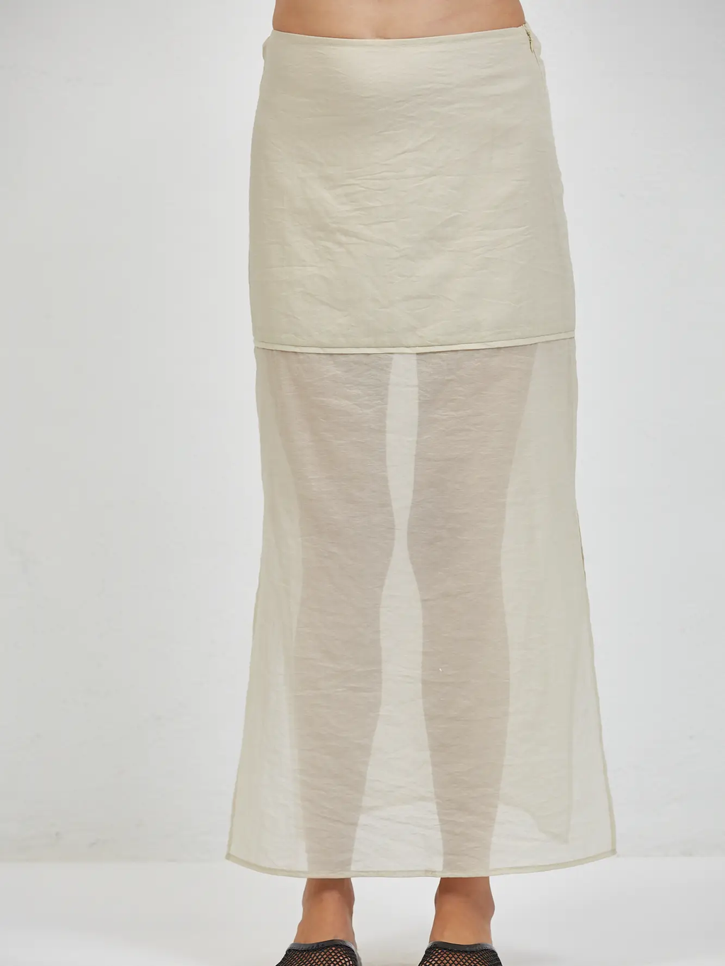 CAMILLE SHEER SKIRT