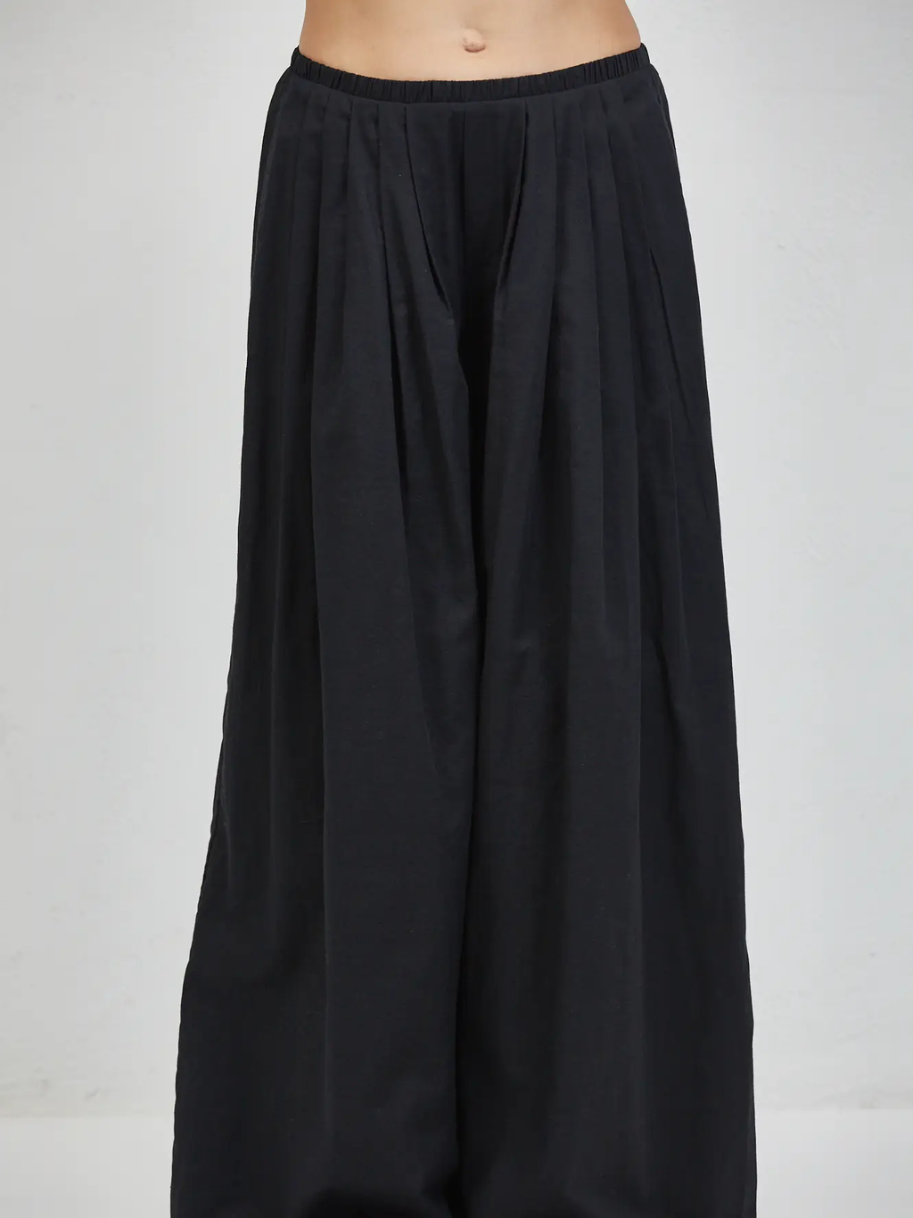 LINEN WIDE LEG PANTS