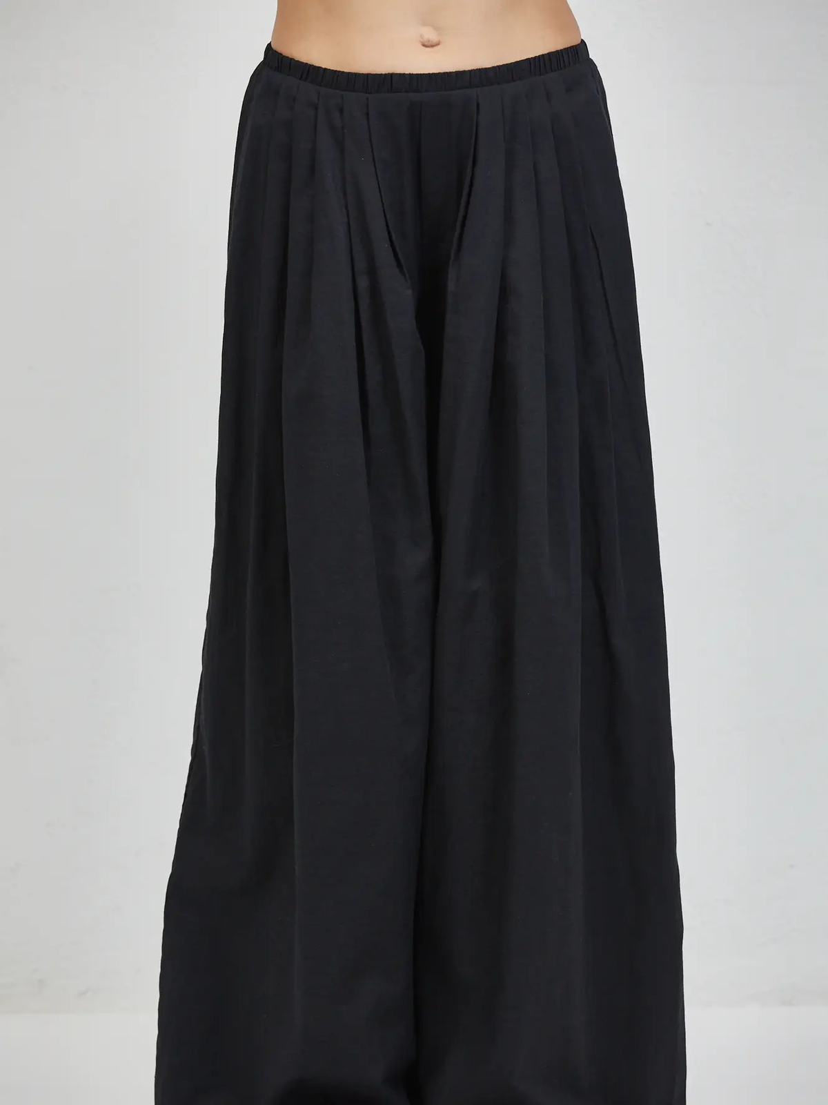 LINEN WIDE LEG PANTS