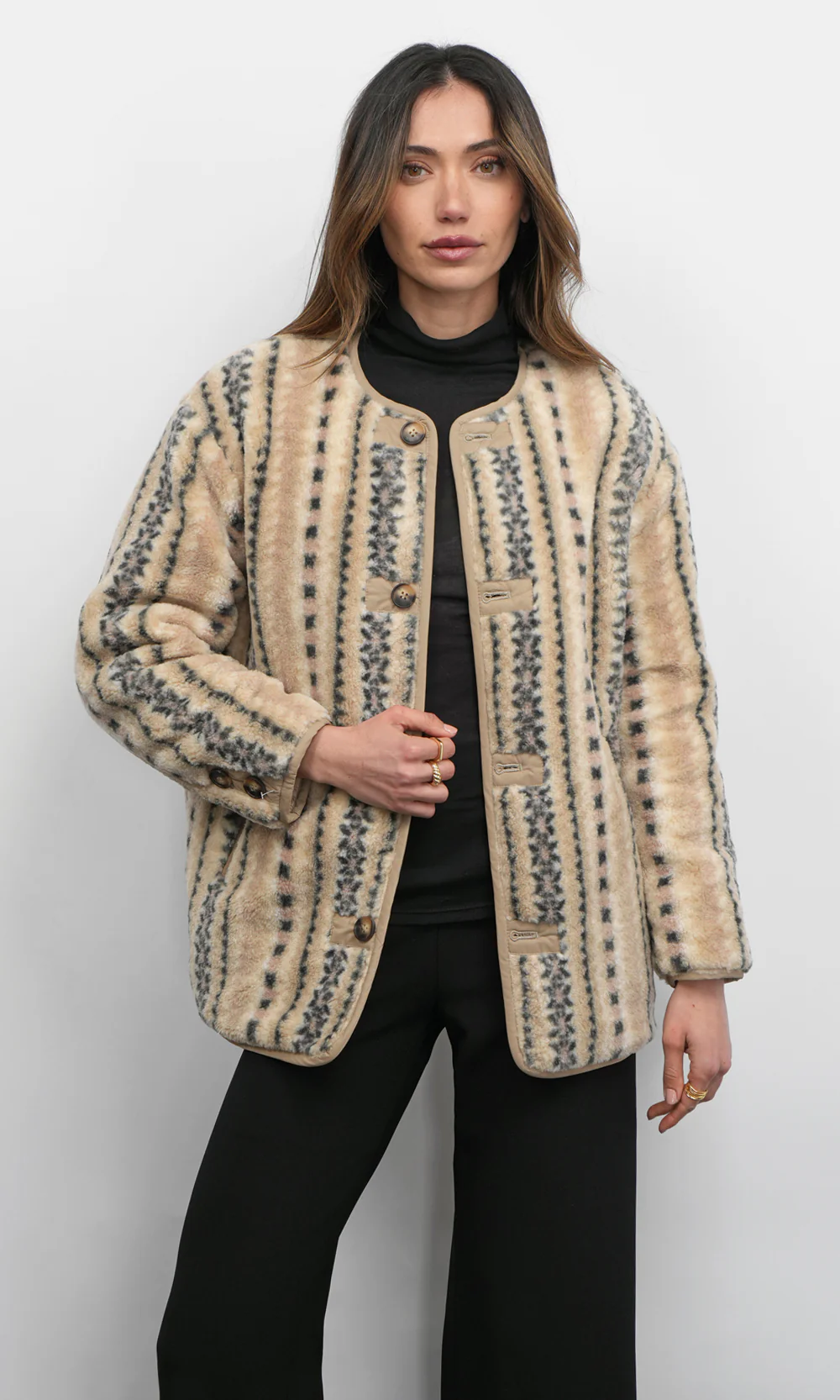 Tony Reversible Shearling Jacket