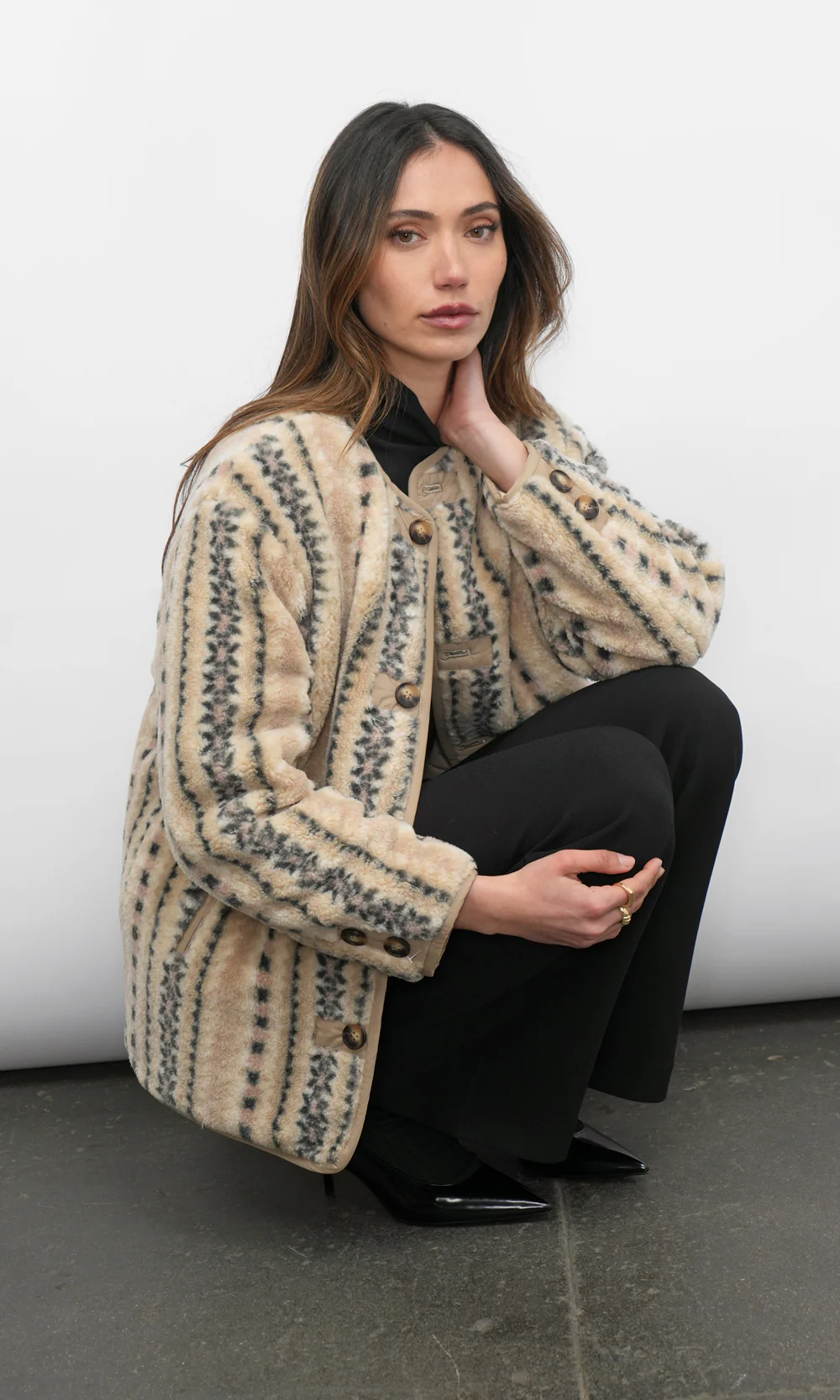 Tony Reversible Shearling Jacket