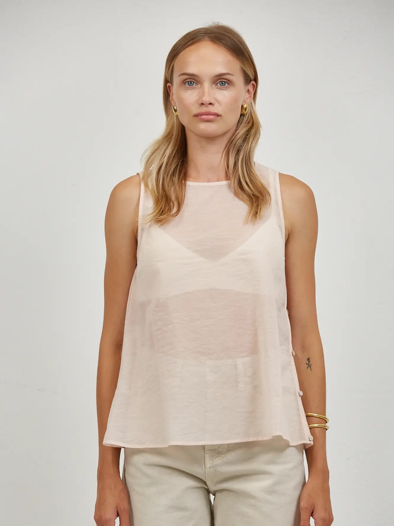 CAMILLE SHEER TOP