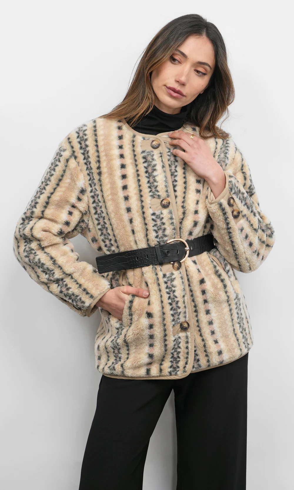 Tony Reversible Shearling Jacket