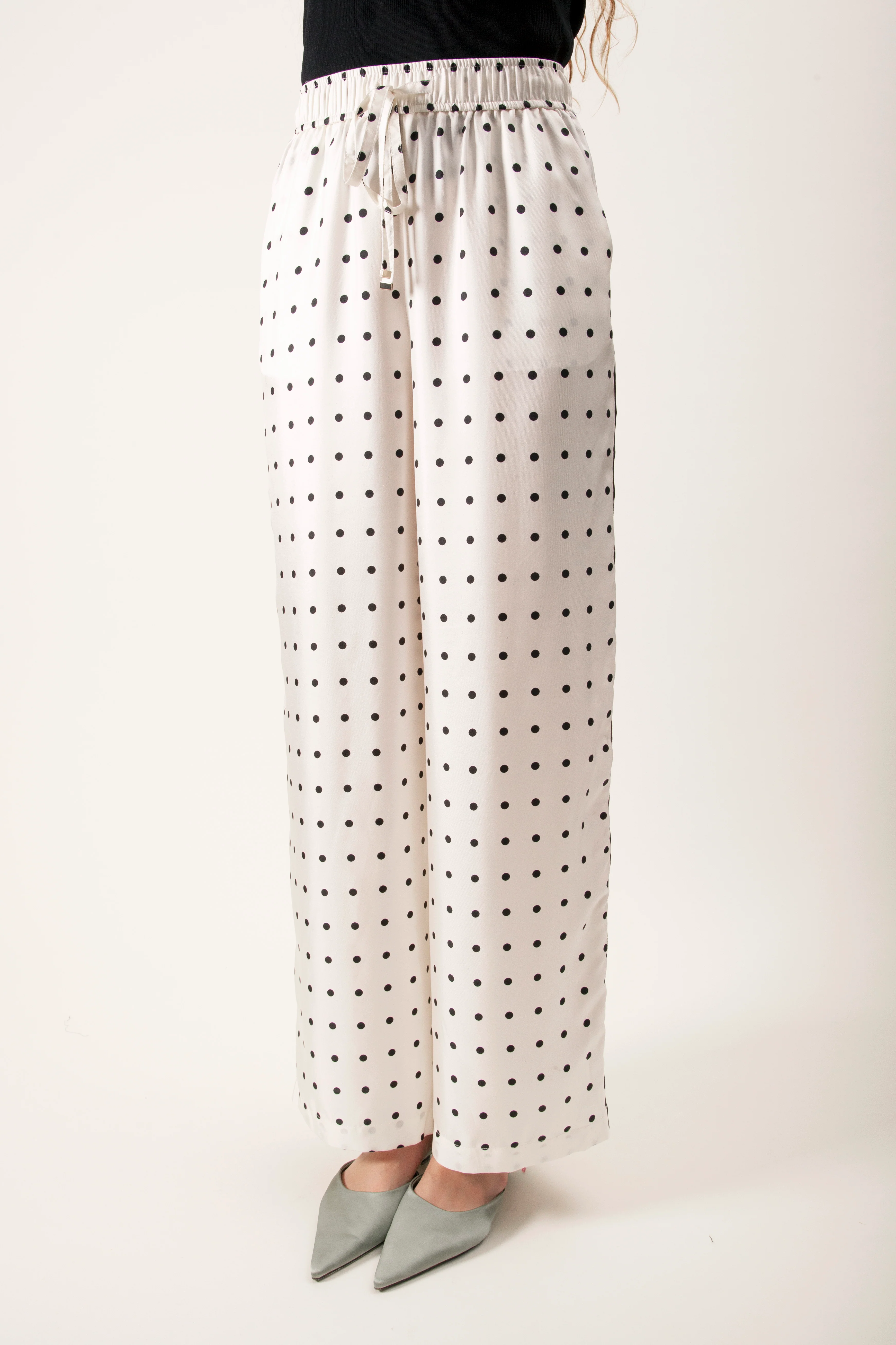 ZIGGY PANTS - SILK DOTS