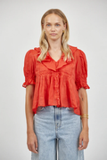 ROBINE RUFFLE TOP