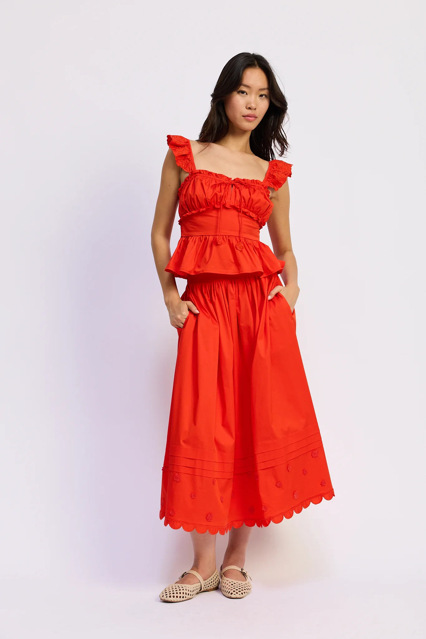 EMERSON PEPLUM TOP