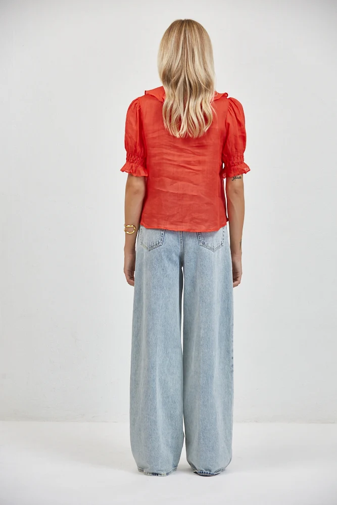 ROBINE RUFFLE TOP