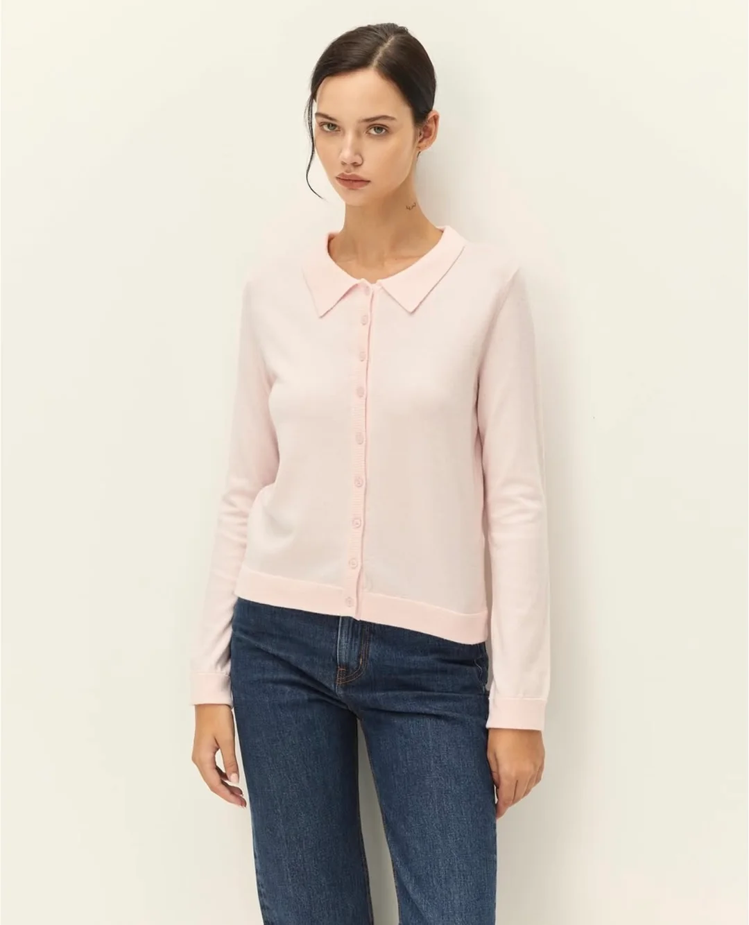 MARGAUX BUTTONED KNIT TOP
