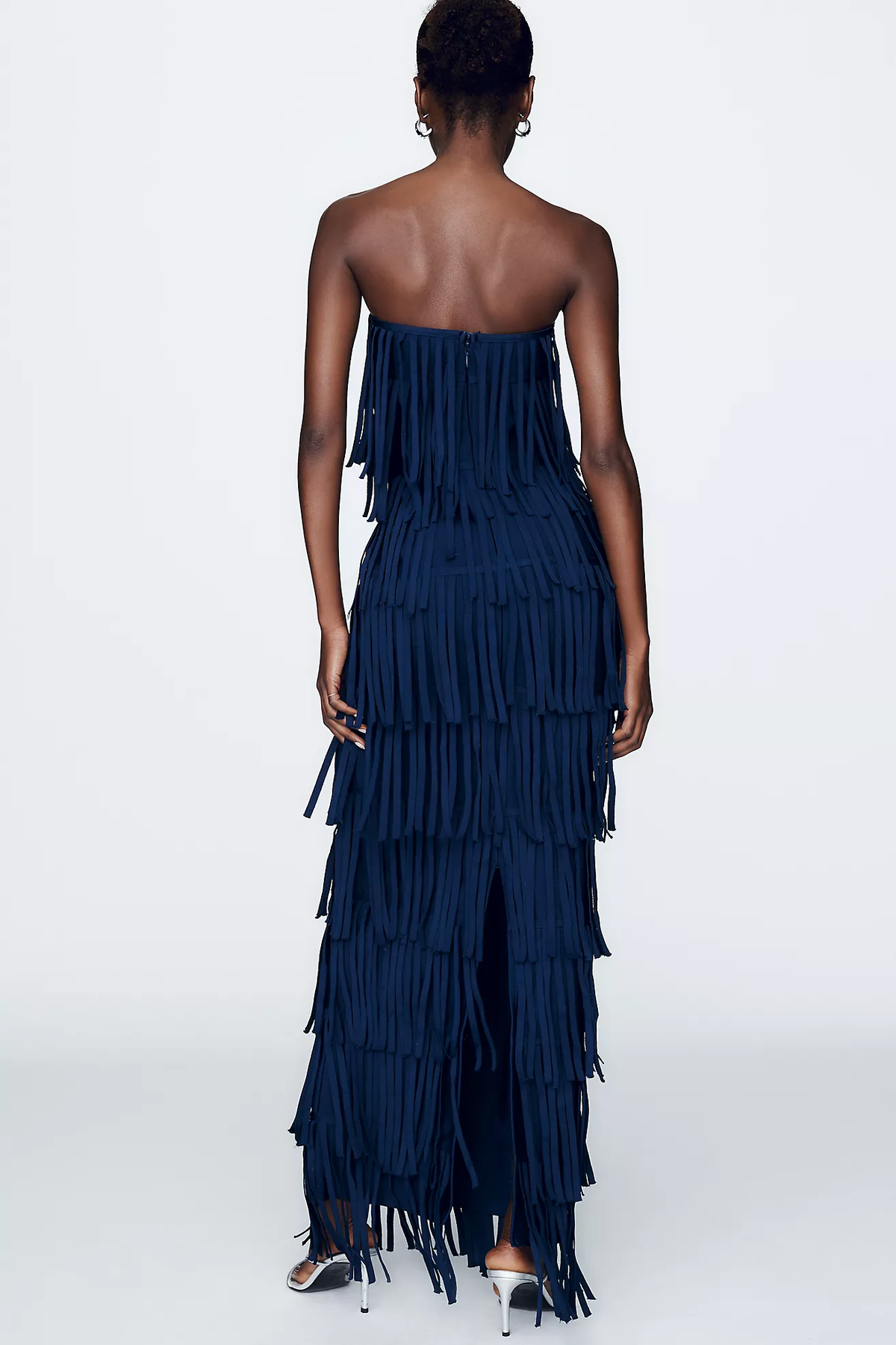 YELENA FRINGED MAXI DRESS